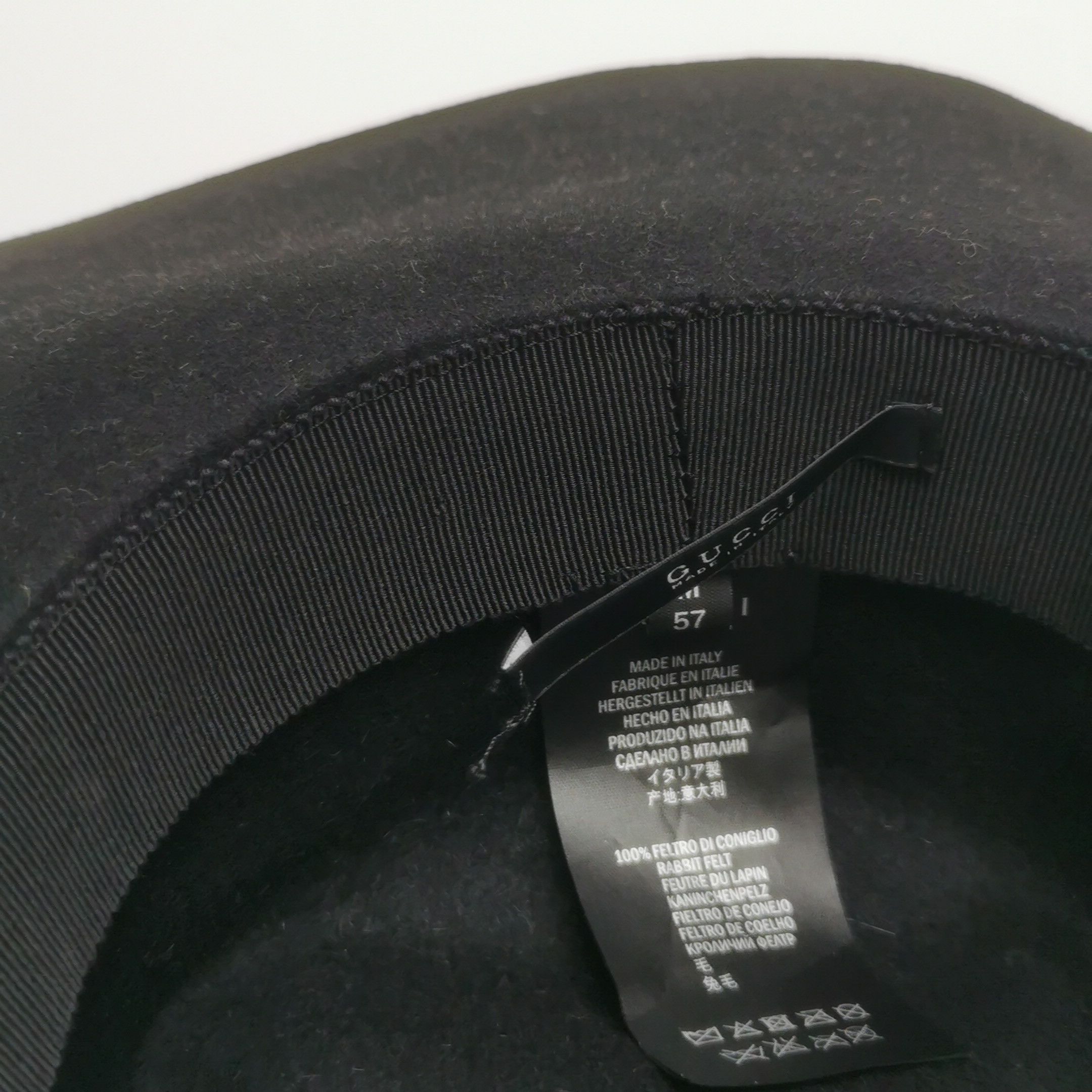 Gucci Gucci Rabbit Felt Hat Size M Size ONE SIZE - 6 Thumbnail