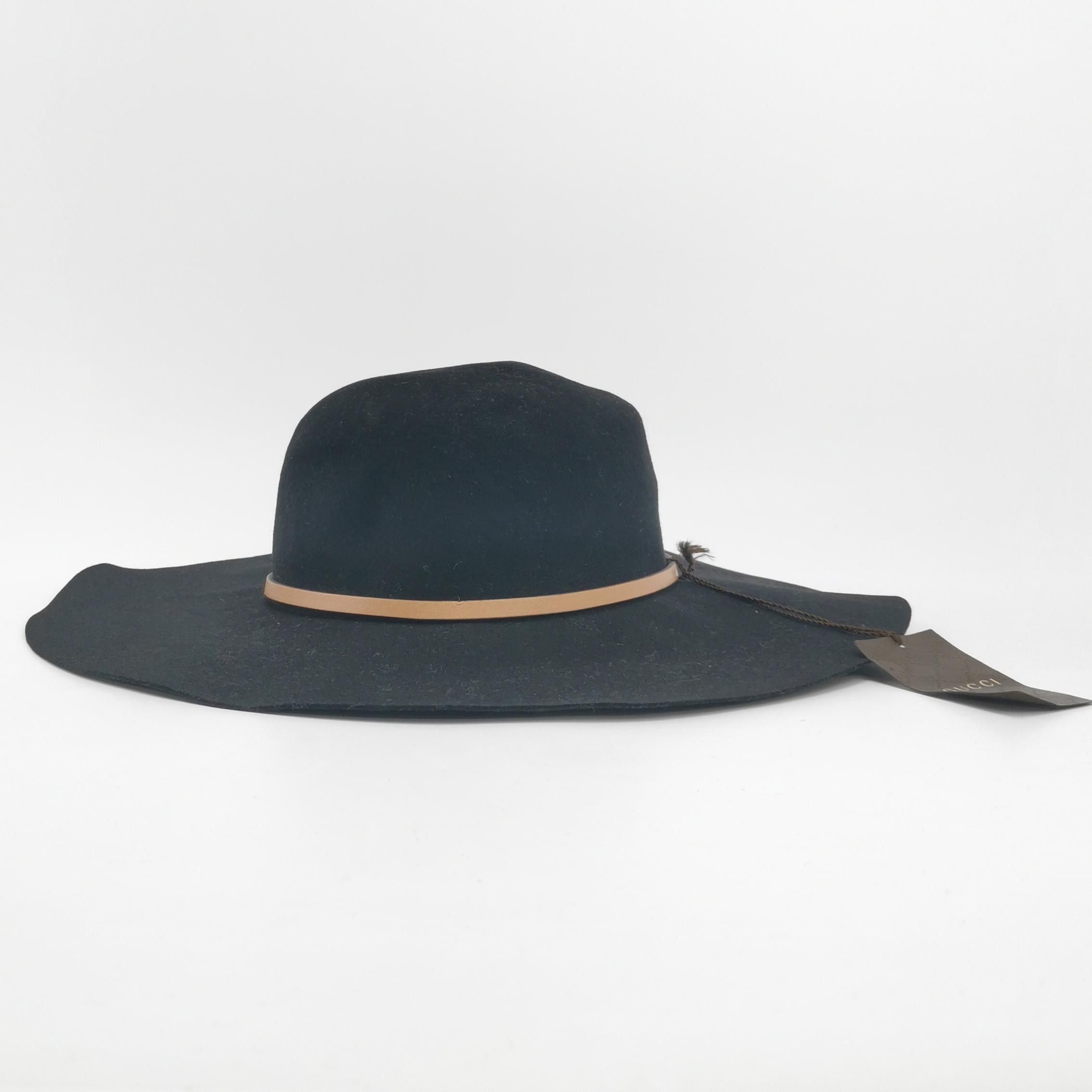 Gucci Gucci Rabbit Felt Hat Size M Size ONE SIZE - 3 Thumbnail