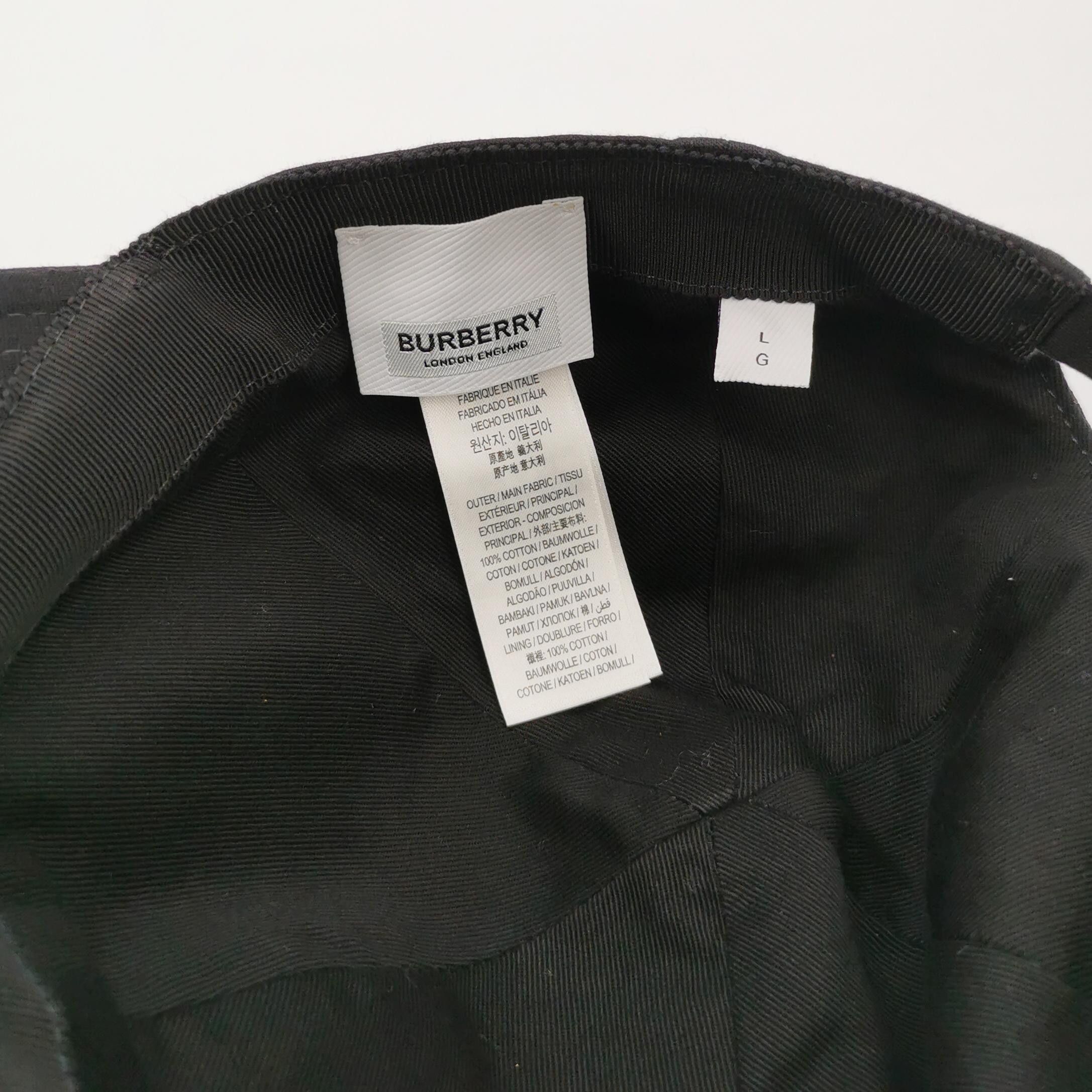 Burberry Burberry Logo Embroidery Baseball Cap Size L Size ONE SIZE - 4 Thumbnail
