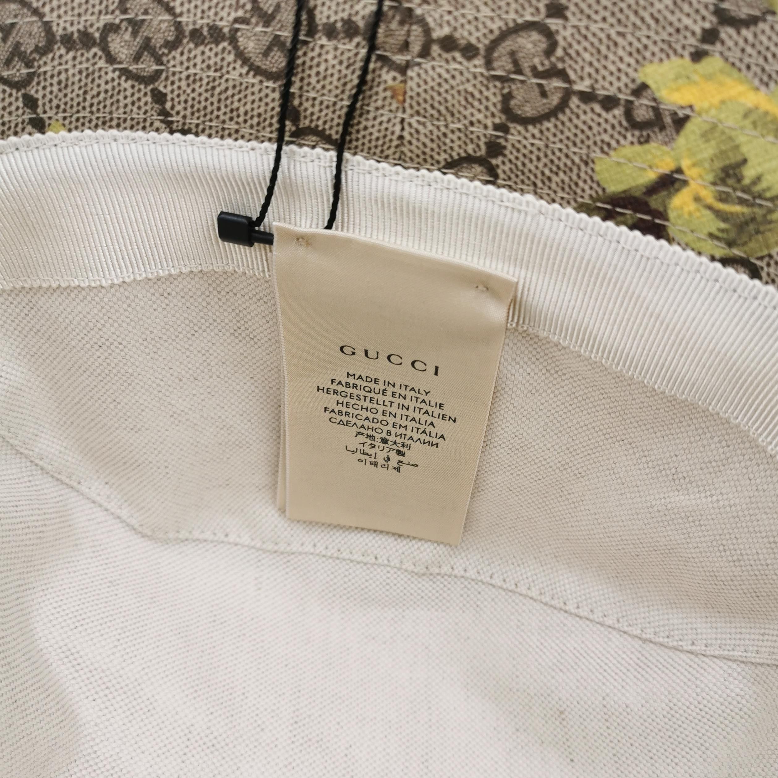 Gucci Gucci GG Floral Bucket Hat Size ONE SIZE - 5 Thumbnail