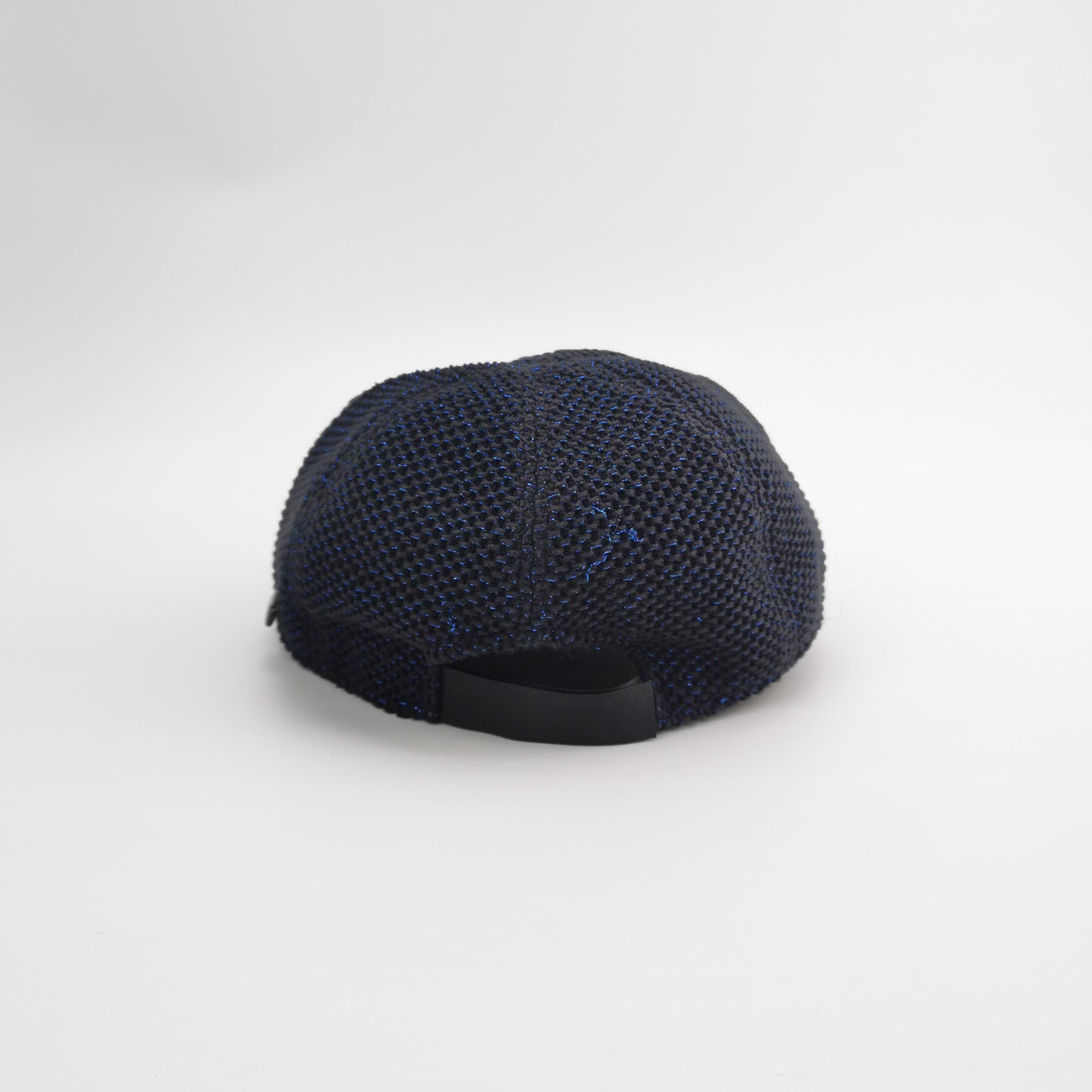 Chanel Chanel CC Logo Woven Cap One Size Size ONE SIZE - 3 Thumbnail
