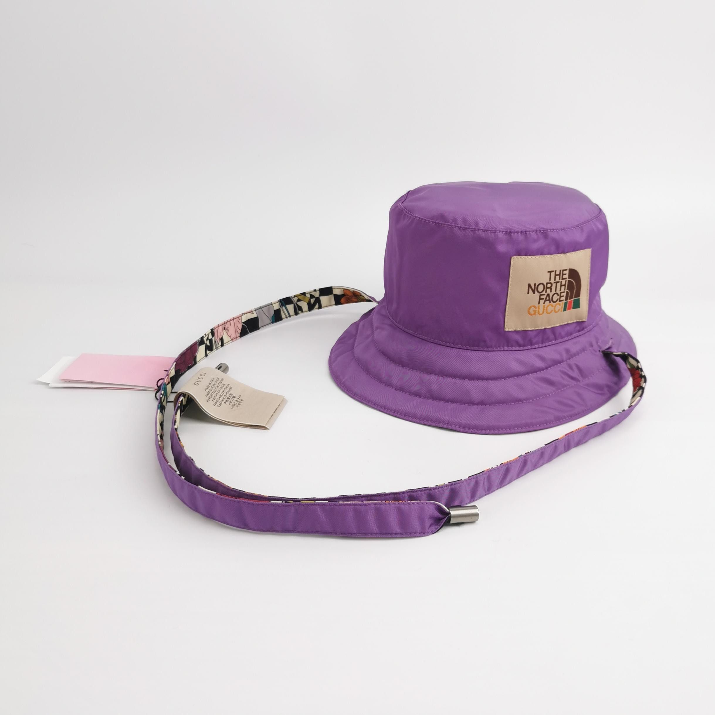 Gucci Gucci x The North Face Floral Reversible Bucket Hat Size ONE SIZE - 4 Thumbnail