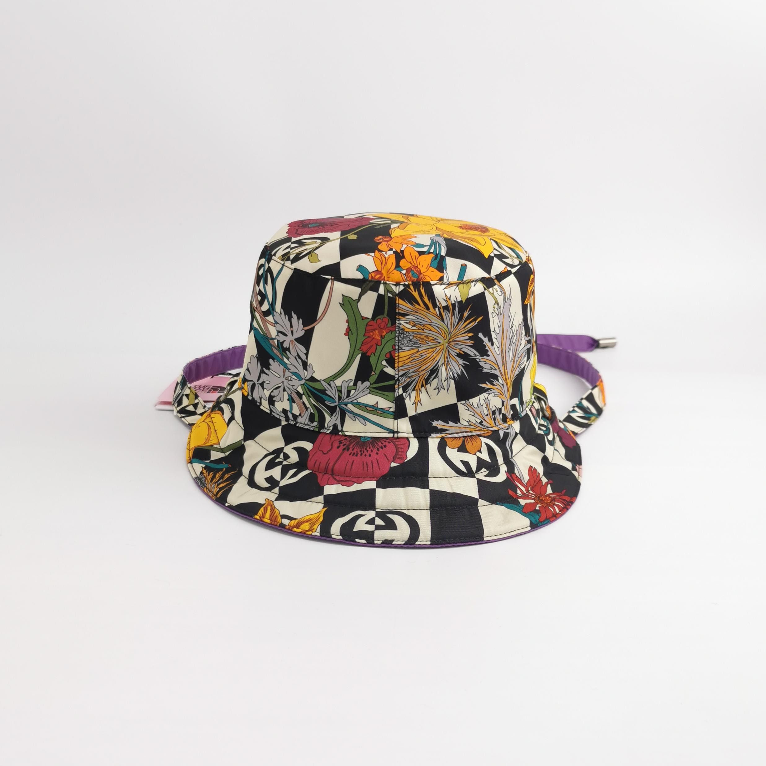 Gucci Gucci x The North Face Floral Reversible Bucket Hat Size ONE SIZE - 3 Thumbnail