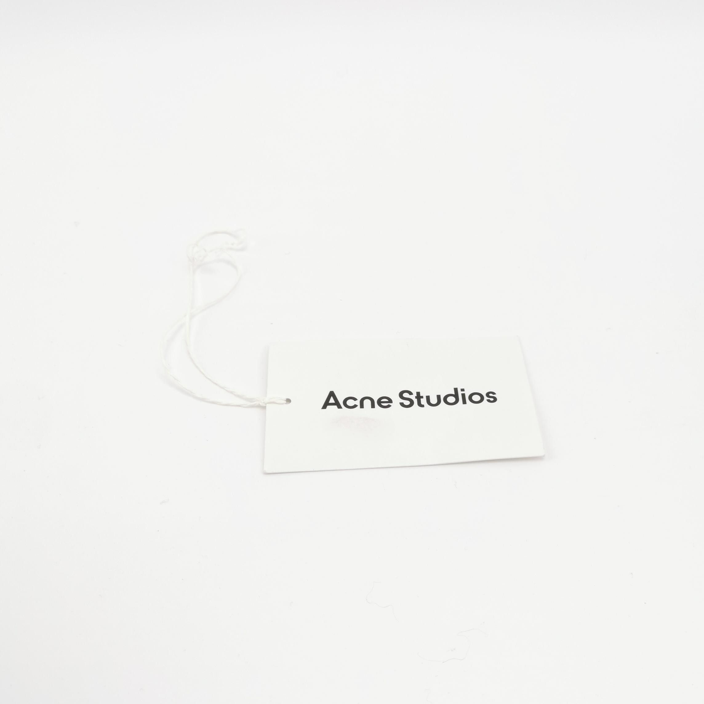 Acne Studios Acne Studios Face Patch Ribbed Beanie Size ONE SIZE Size ONE SIZE - 6 Thumbnail