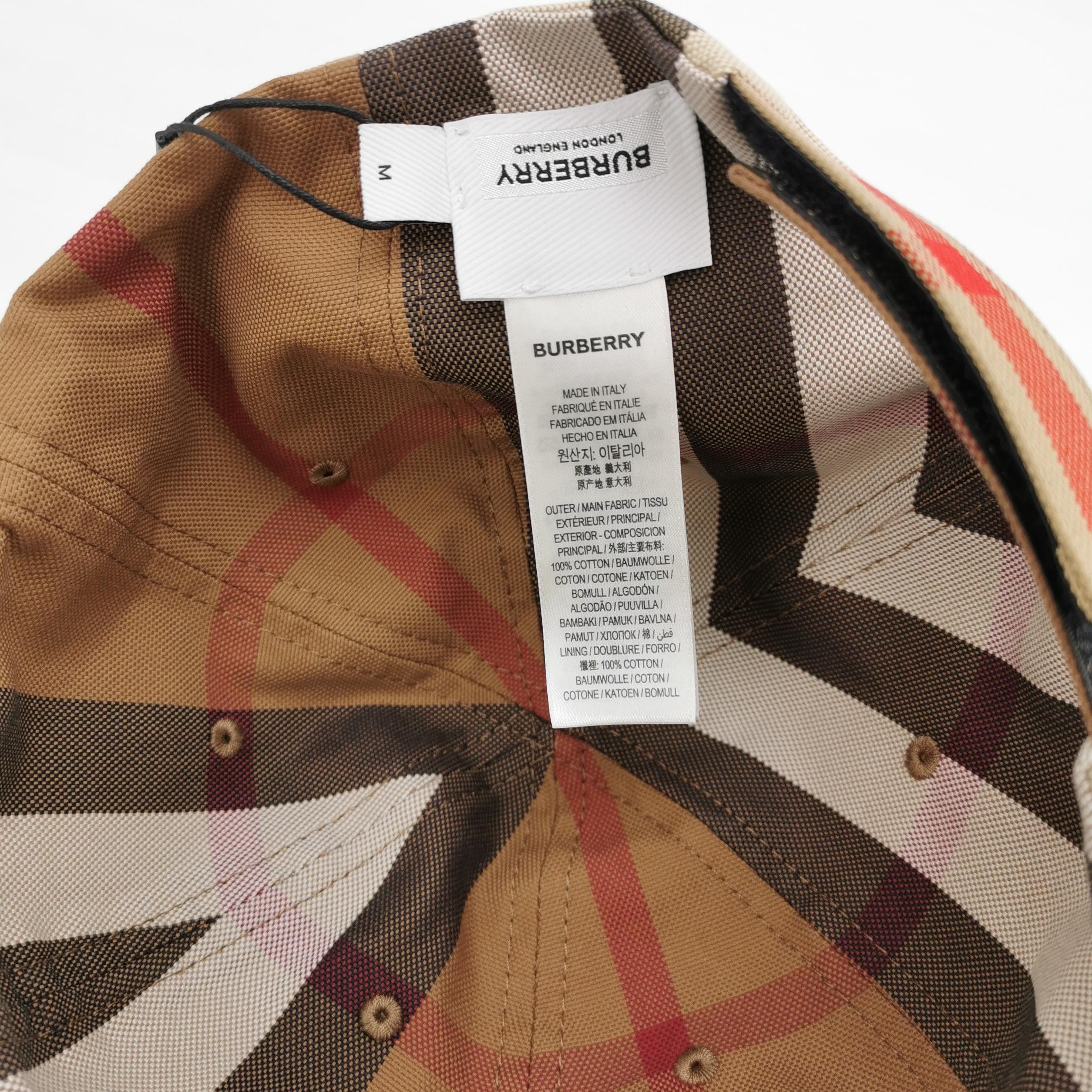 Burberry Burberry Check Baseball Cap Size M Size ONE SIZE - 5 Thumbnail