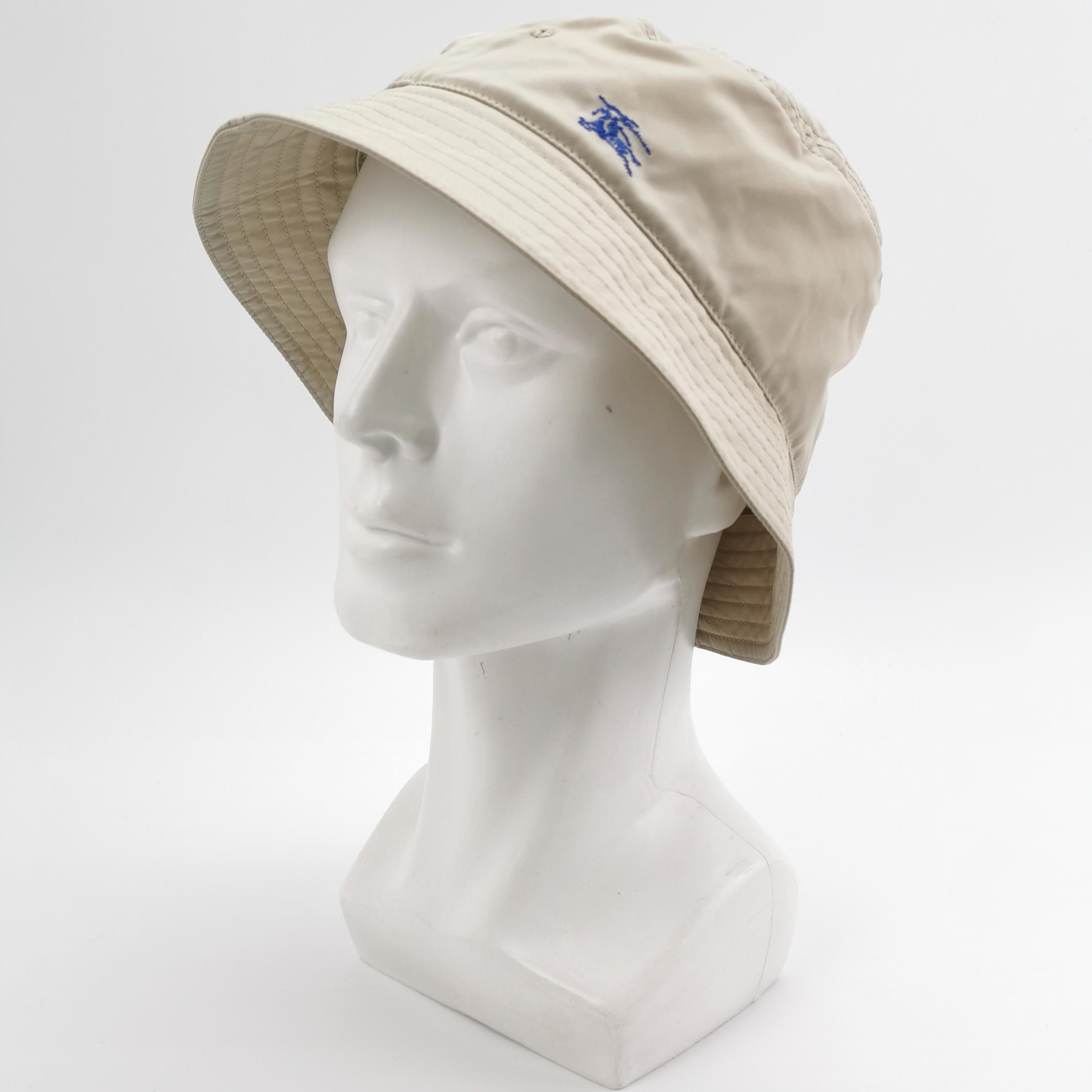 Burberry Burberry Equestrian Knight Logo Bucket Hat Size L Size ONE SIZE - 2 Thumbnail