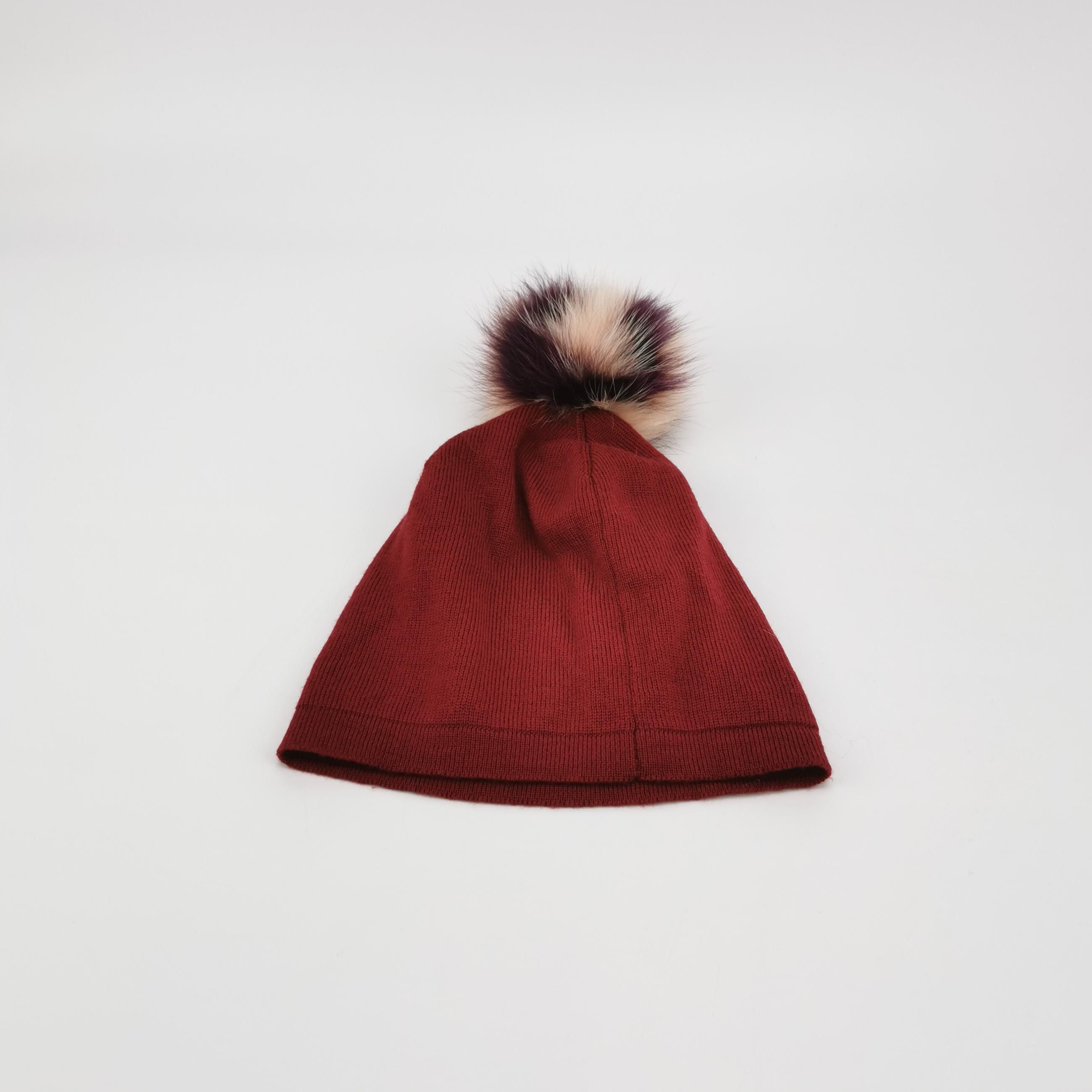 Fendi Fendi Wool Pom-Pom Beanie One Size Size ONE SIZE - 3 Thumbnail