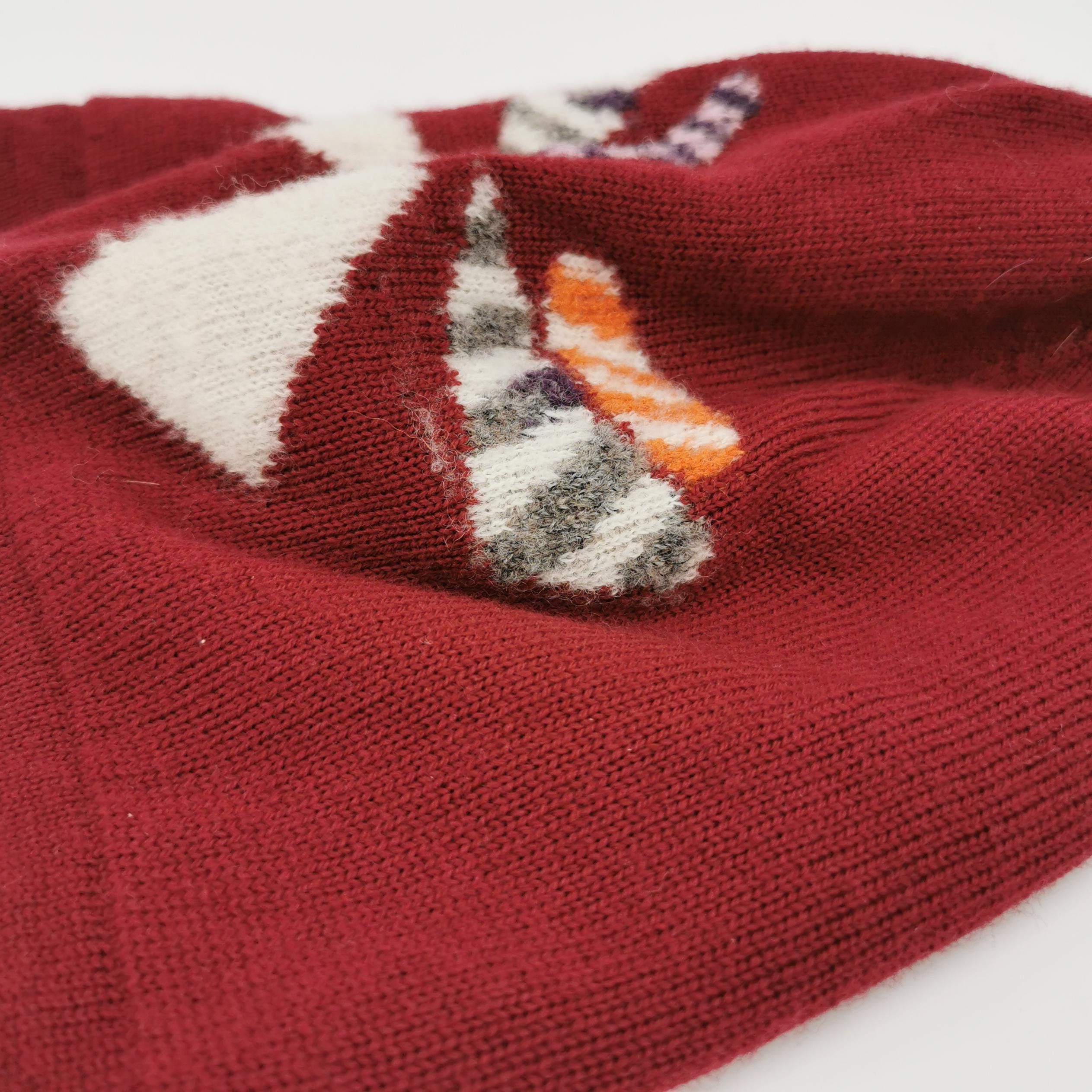 Fendi Fendi Wool Pom-Pom Beanie One Size Size ONE SIZE - 5 Thumbnail