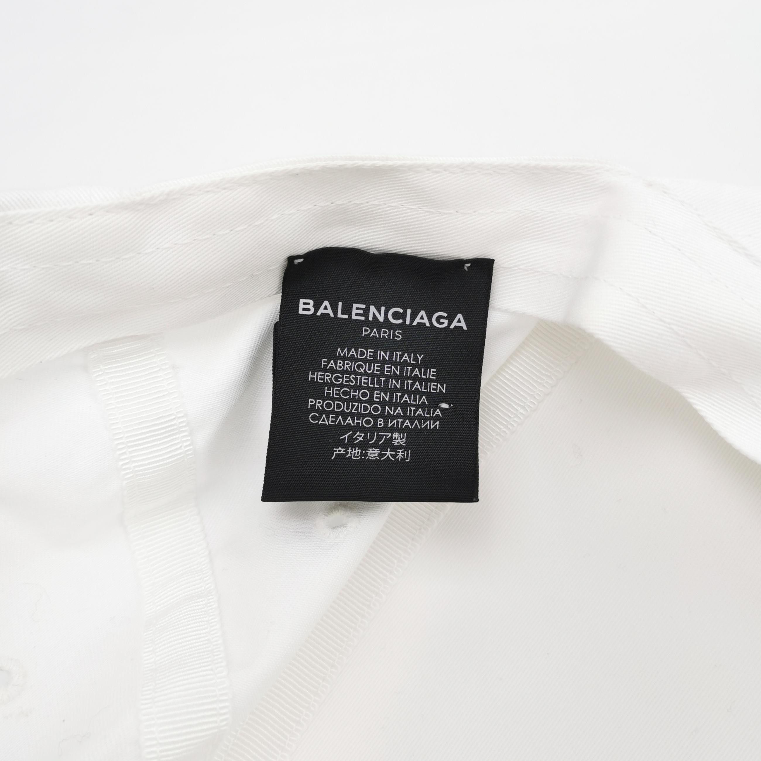 Balenciaga Balenciaga Logo Baseball Cap ONE SIZE Size ONE SIZE - 6 Thumbnail