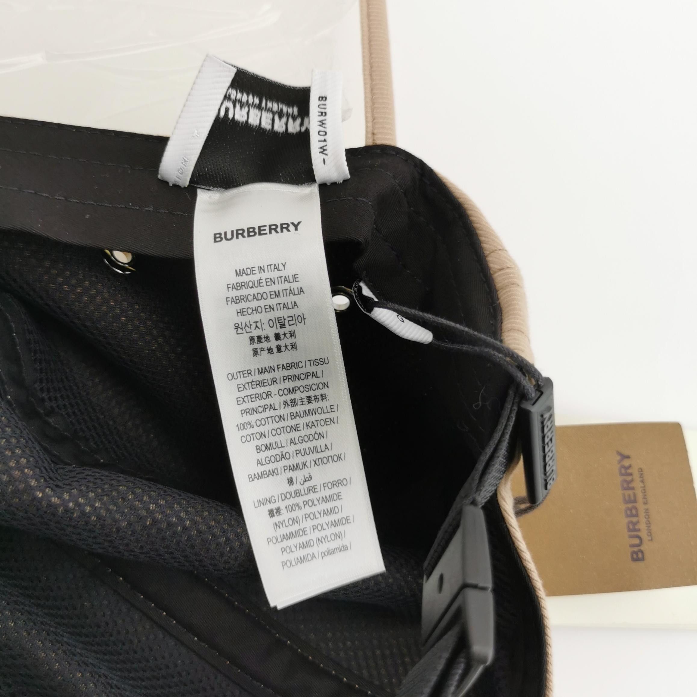 Burberry Burberry Logo Patch Cap One Size Size ONE SIZE - 7 Thumbnail