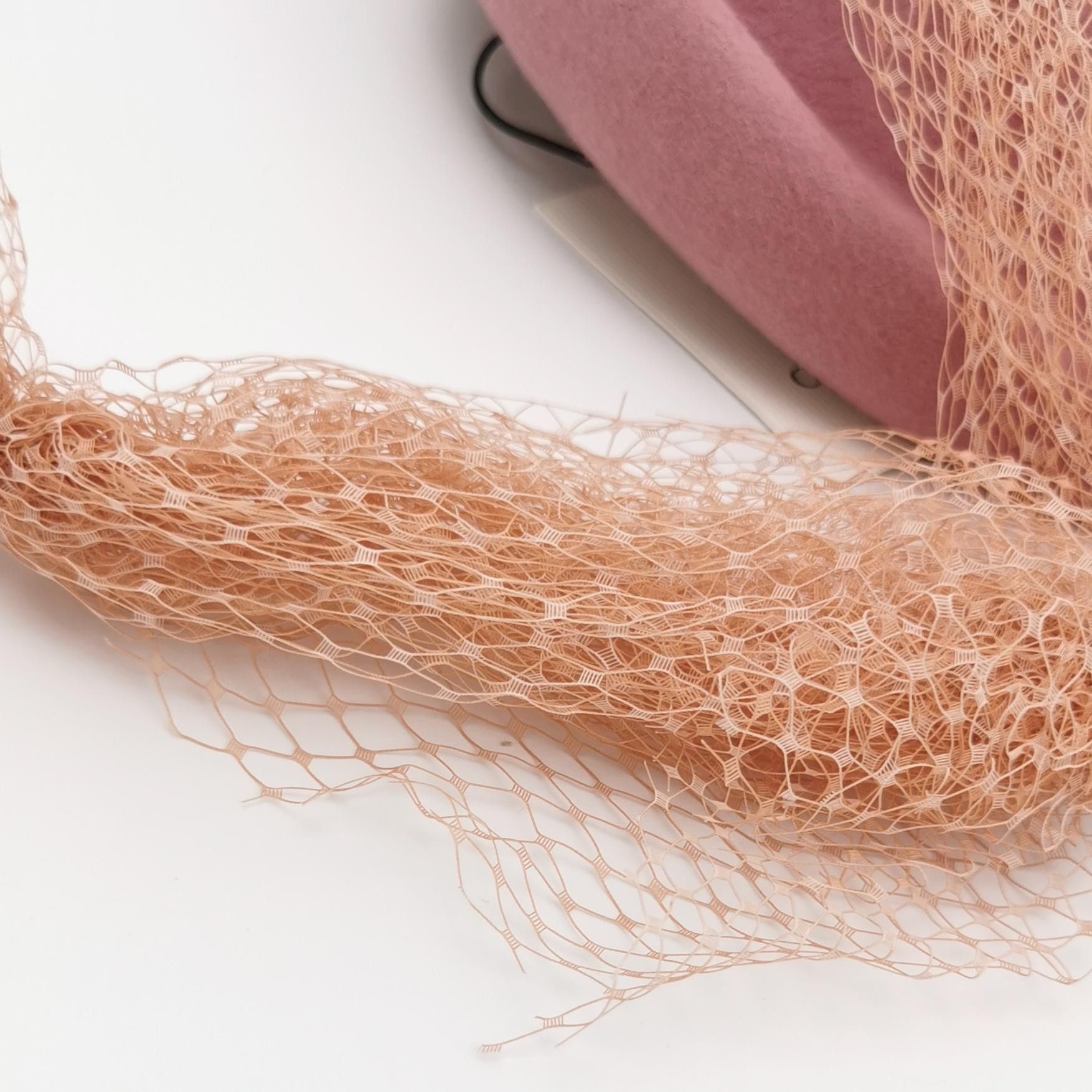 Gucci Gucci Pink Felt Netting Veil Hat Size 56 Size ONE SIZE - 7 Thumbnail