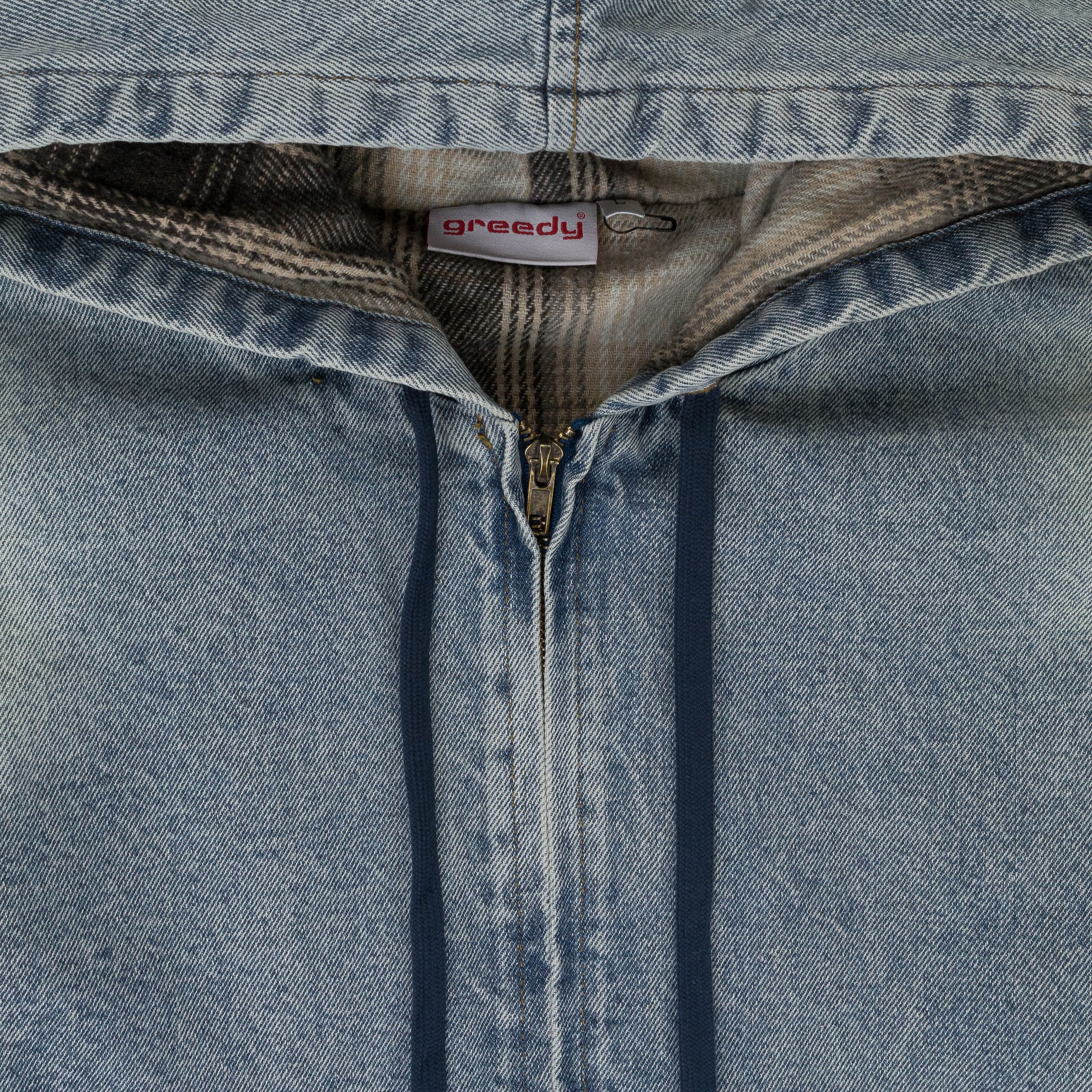 Greedy Unit BLUE LOOSE SCREW DENIM JACKET SIZE M Size US M / EU 48-50 / 2 - 3 Thumbnail