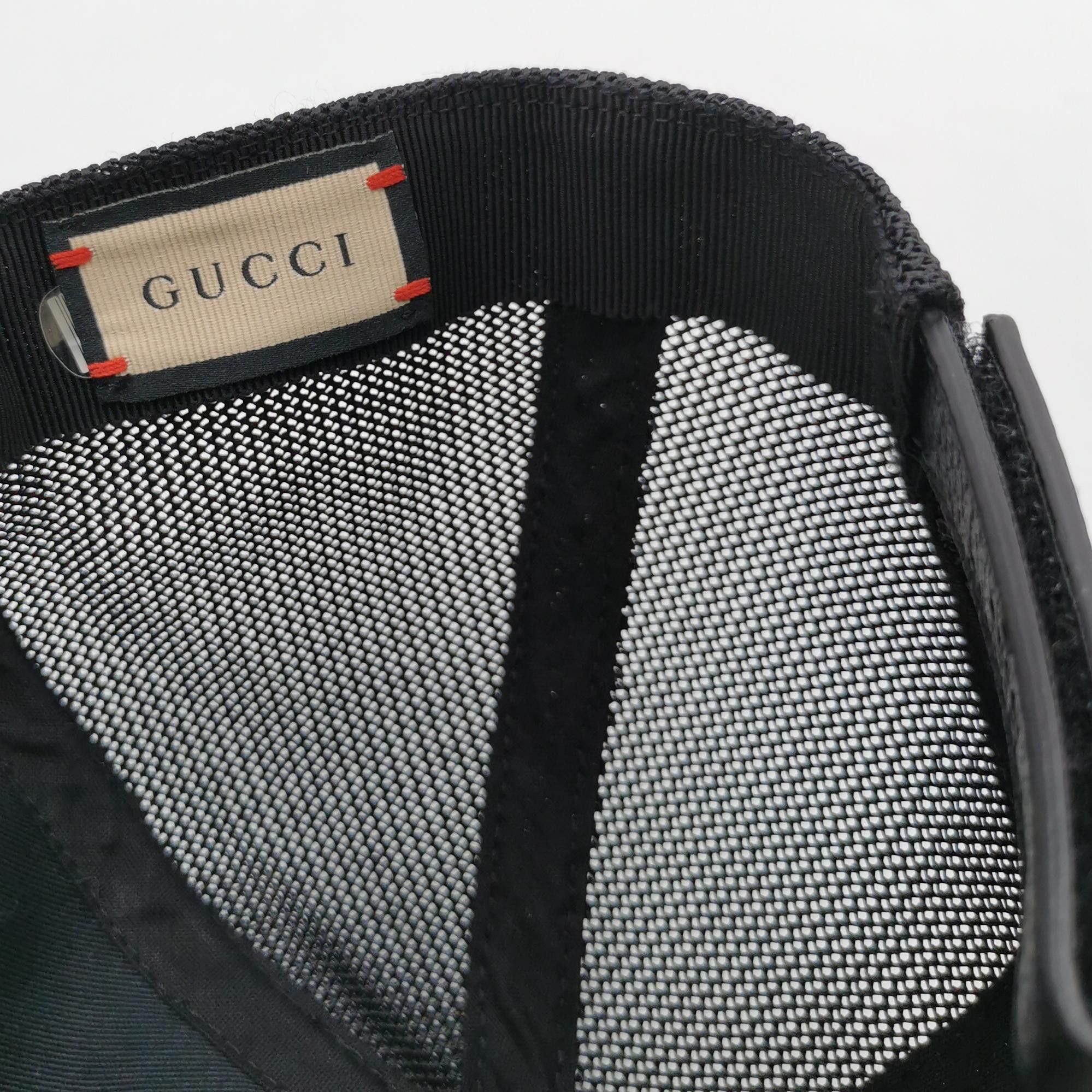 Gucci Gucci Logo Mesh Baseball Cap ONE SIZE Size ONE SIZE - 5 Thumbnail