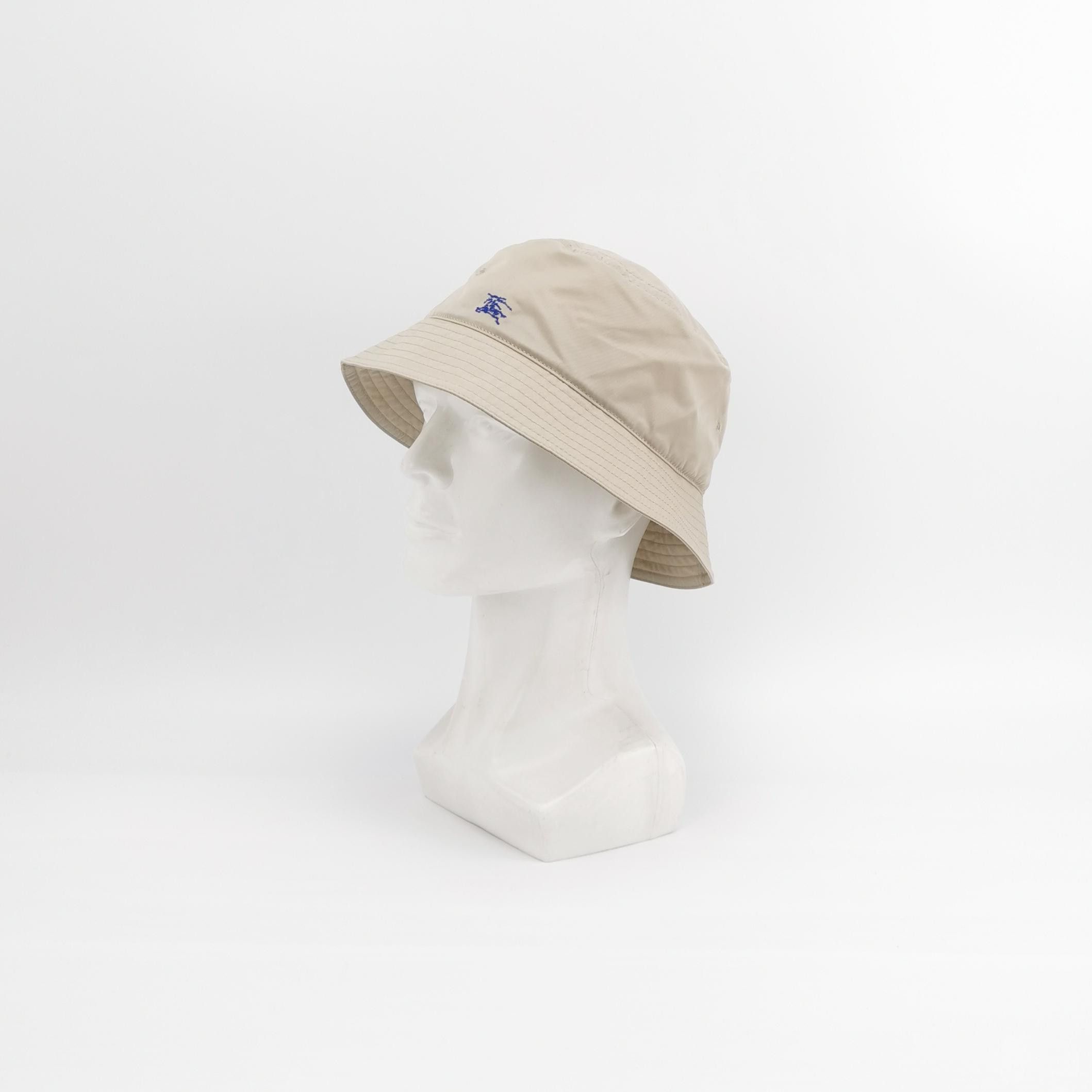 Burberry Burberry Blue Equestrian Knight Bucket Hat ONE SIZE Size ONE SIZE - 2 Thumbnail