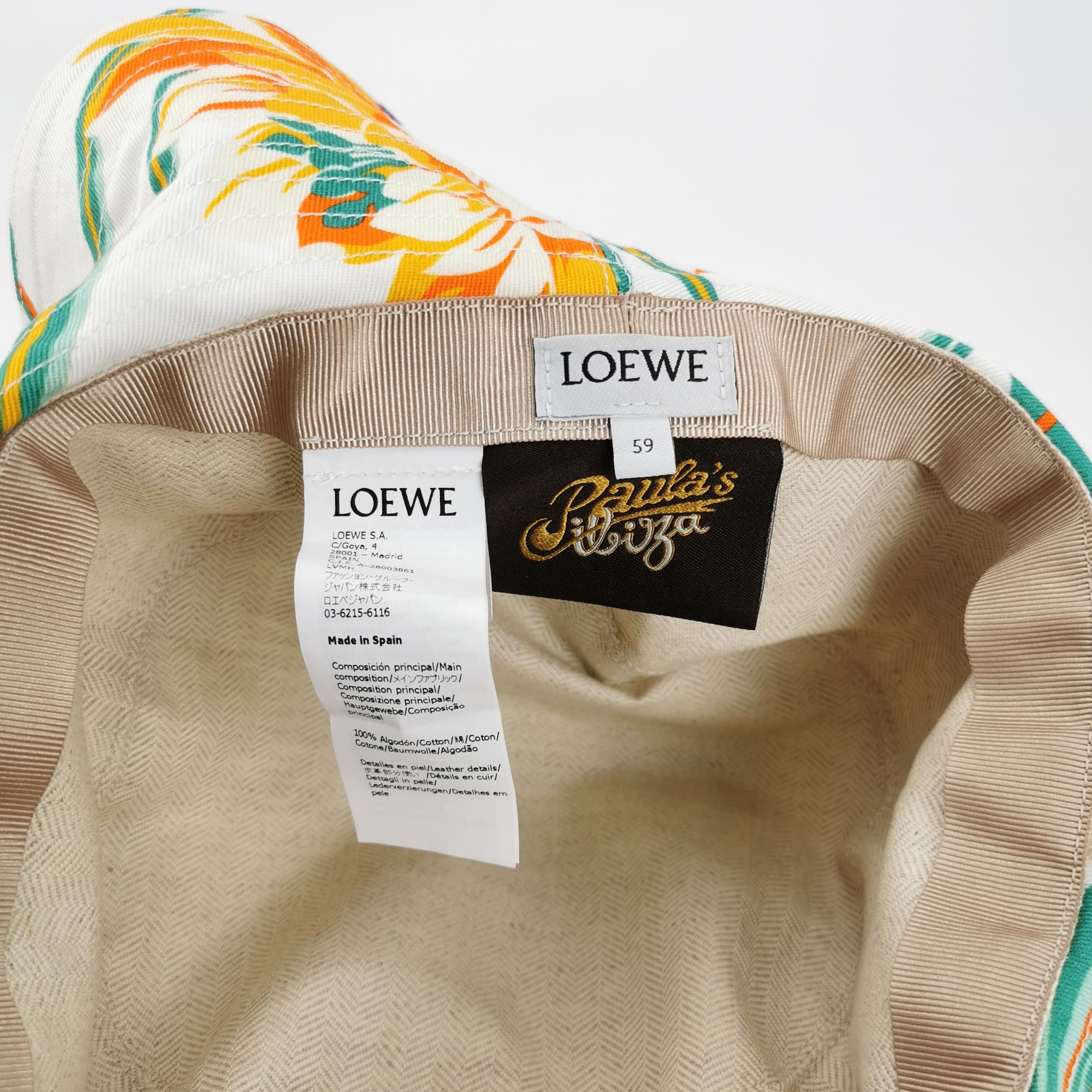 Loewe Loewe Paula's Ibiza Floral Bucket Hat Size 59 Size ONE SIZE - 5 Thumbnail