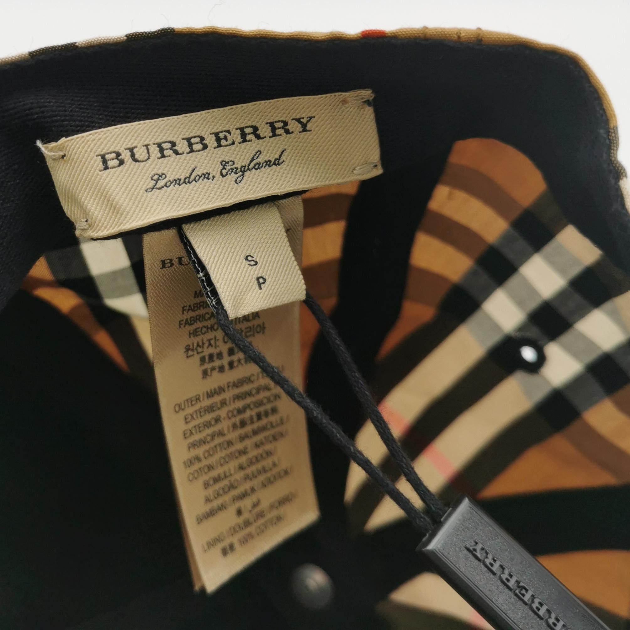 Burberry Burberry Check Baseball Cap Size S Size ONE SIZE - 4 Thumbnail