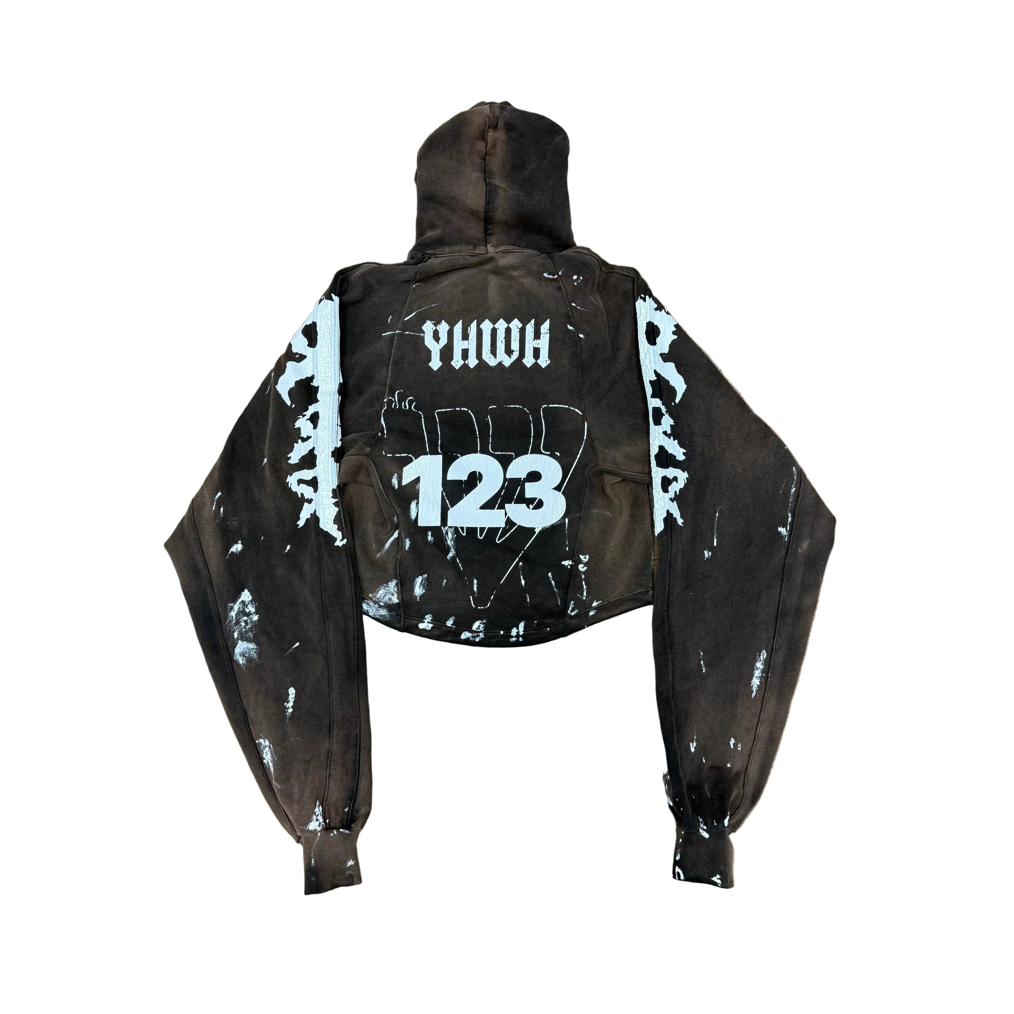 RRR-123 RIVINGTON roi Rebis Rose Hoodie Welder Brown Size US S / EU 44-46 / 1 - 2 Thumbnail