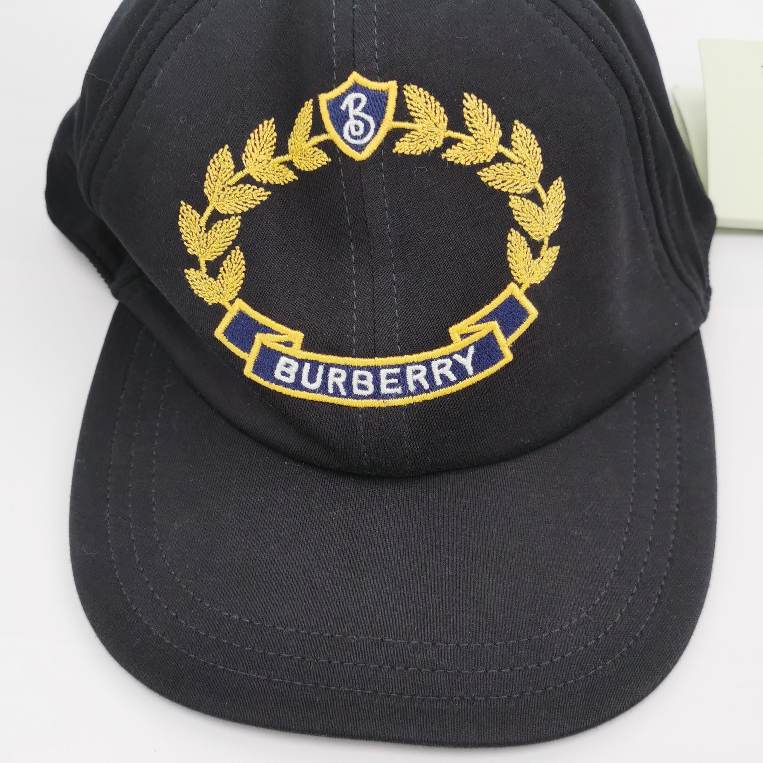 Burberry Burberry Logo Baseball Cap ONE SIZE Size ONE SIZE - 4 Thumbnail