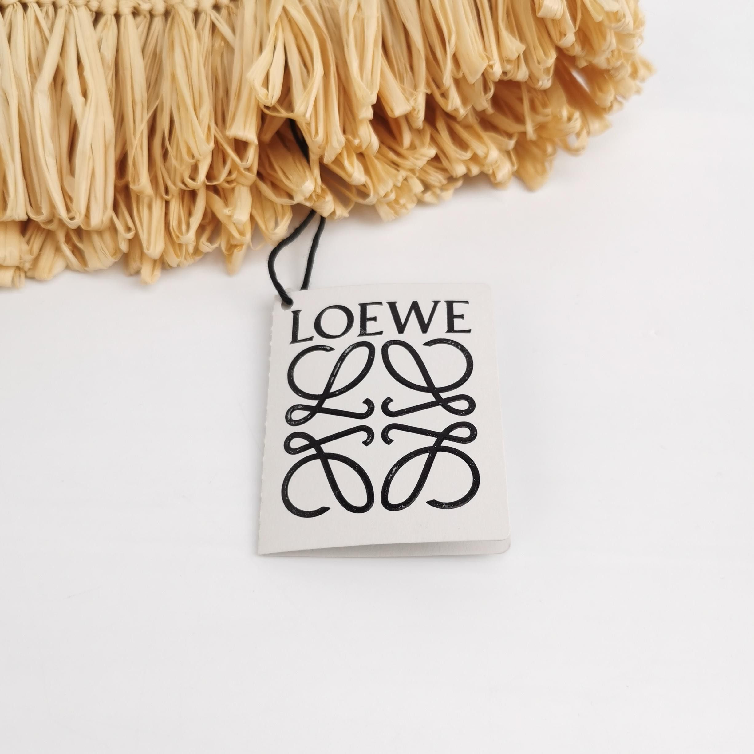 Loewe Loewe Raffia Fringe Bucket Hat ONE SIZE Size ONE SIZE - 6 Thumbnail