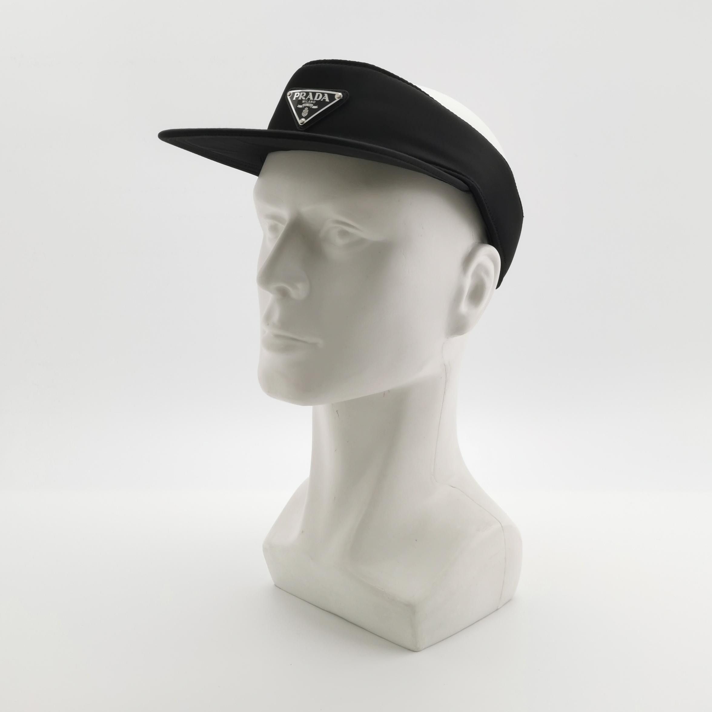 Prada Prada Logo Nylon Visor Size M Size ONE SIZE - 2 Thumbnail