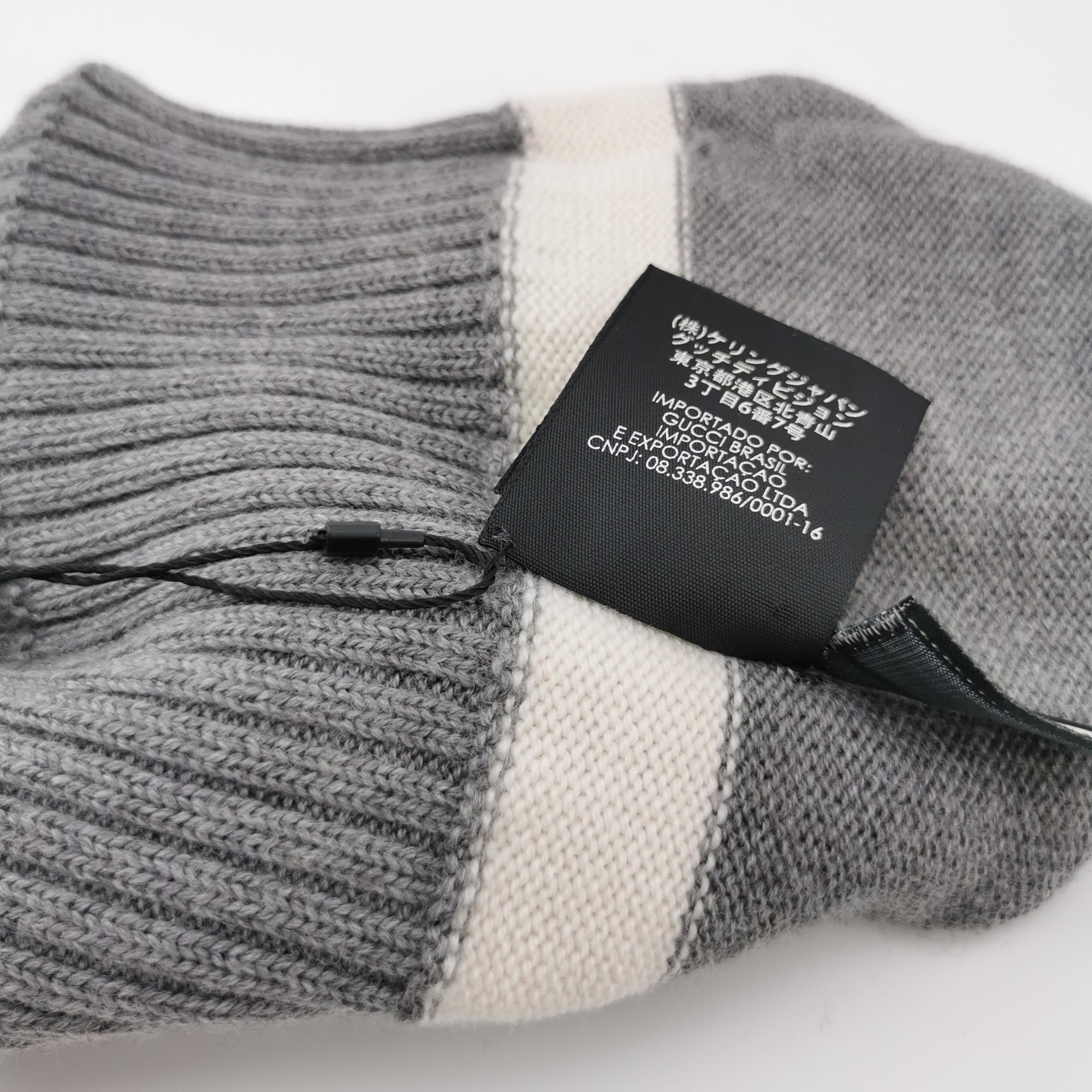 Gucci Gucci Interlocking G Wool Beanie One Size Size ONE SIZE - 6 Thumbnail