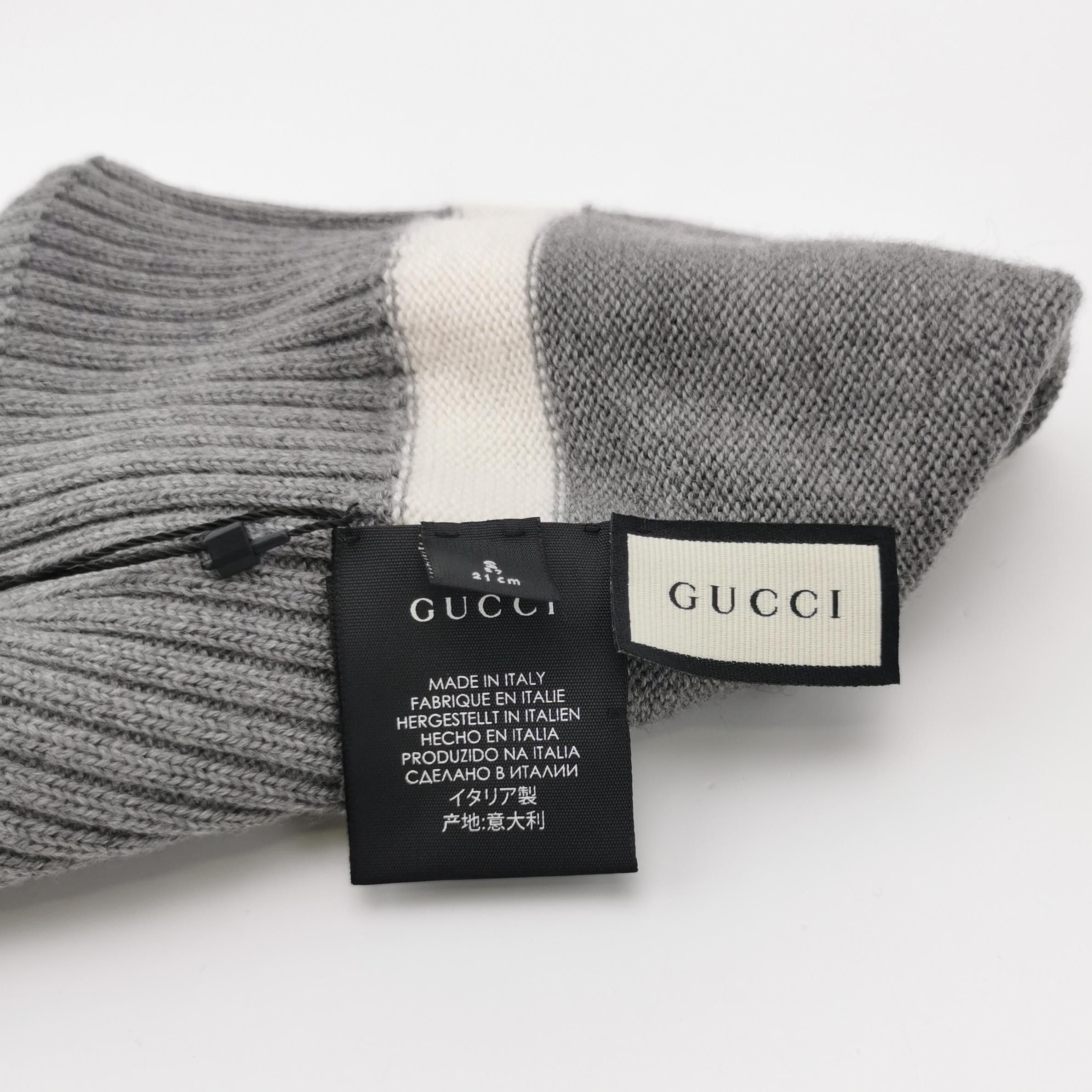 Gucci Gucci Interlocking G Wool Beanie One Size Size ONE SIZE - 5 Thumbnail
