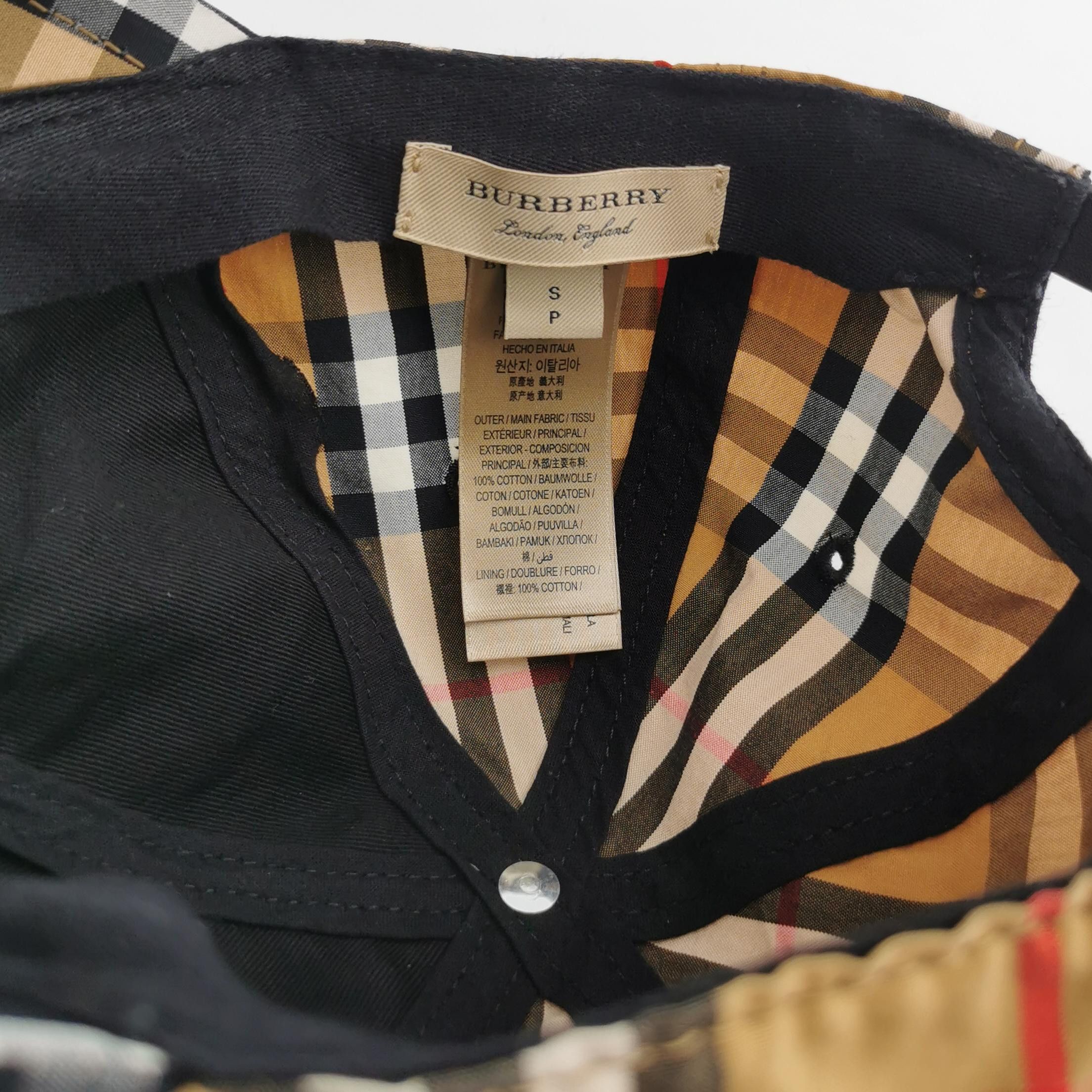 Burberry Burberry Check Baseball Cap Size S Size ONE SIZE - 5 Thumbnail