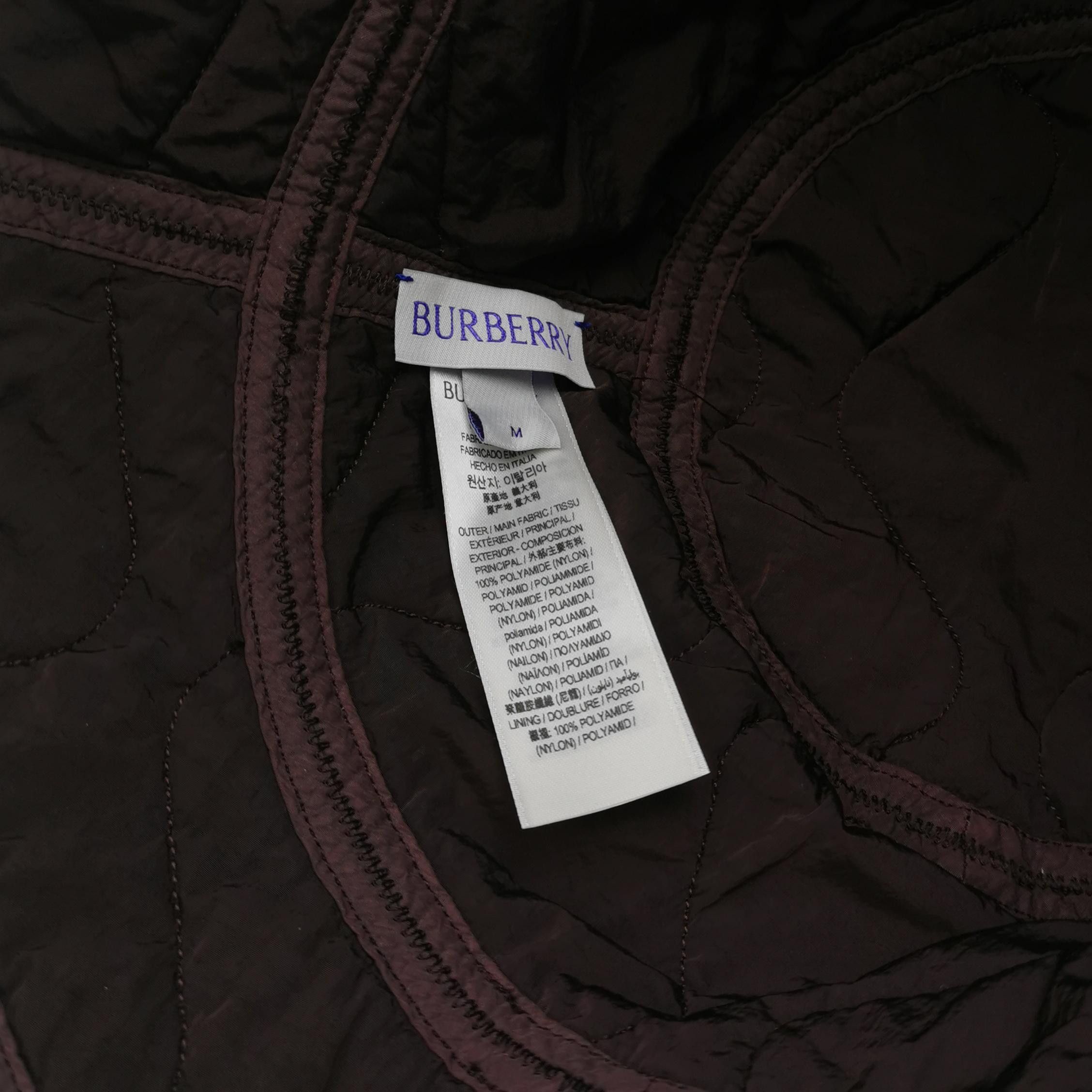 Burberry Burberry Quilted Equestrian Knight Bucket Hat M Size ONE SIZE - 4 Thumbnail
