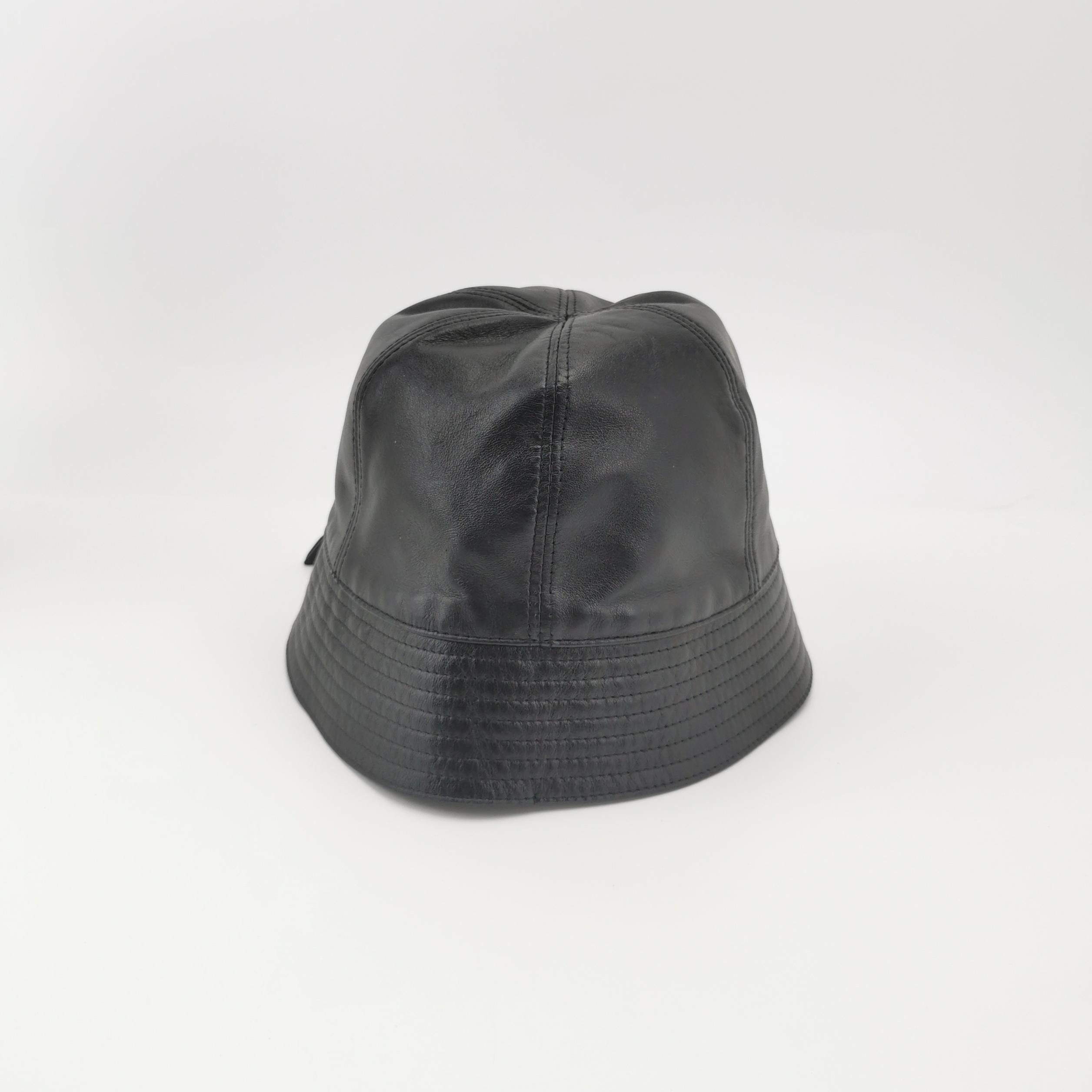 Loewe Loewe Leather Anagram Bucket Hat Size S Size ONE SIZE - 3 Thumbnail