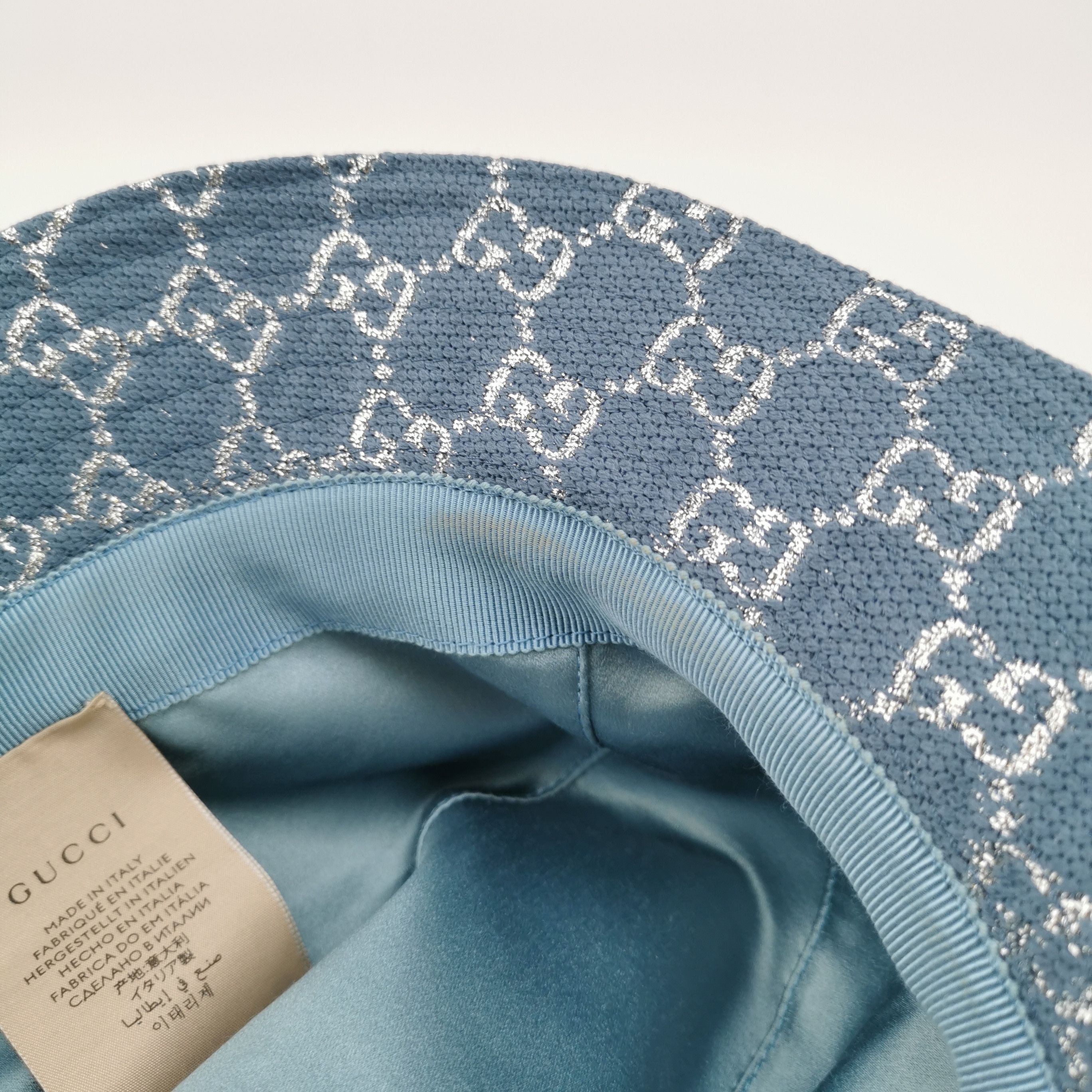 Gucci Gucci GG Monogram Bucket Hat Size M Size ONE SIZE - 6 Thumbnail