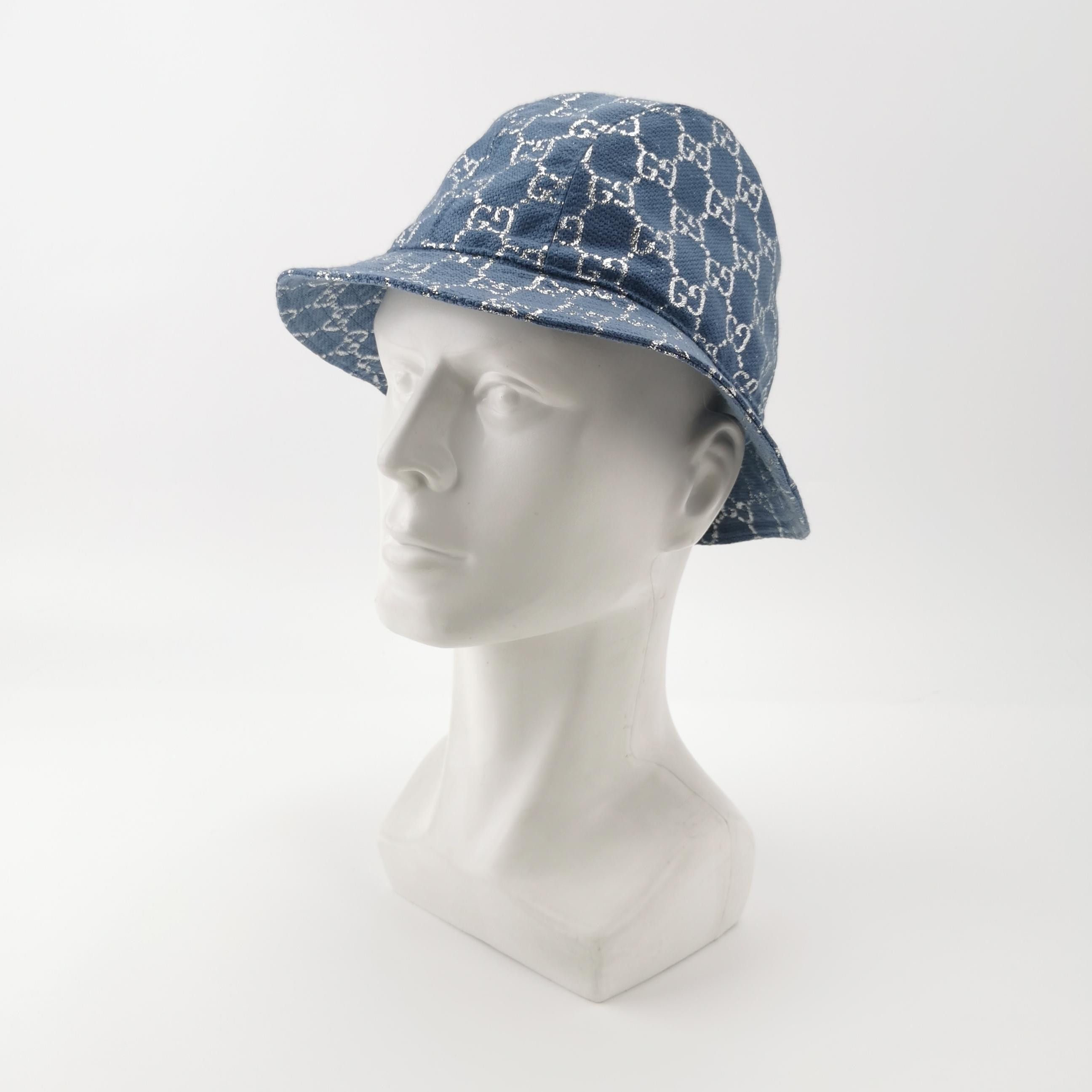Gucci Gucci GG Monogram Bucket Hat Size M Size ONE SIZE - 2 Thumbnail