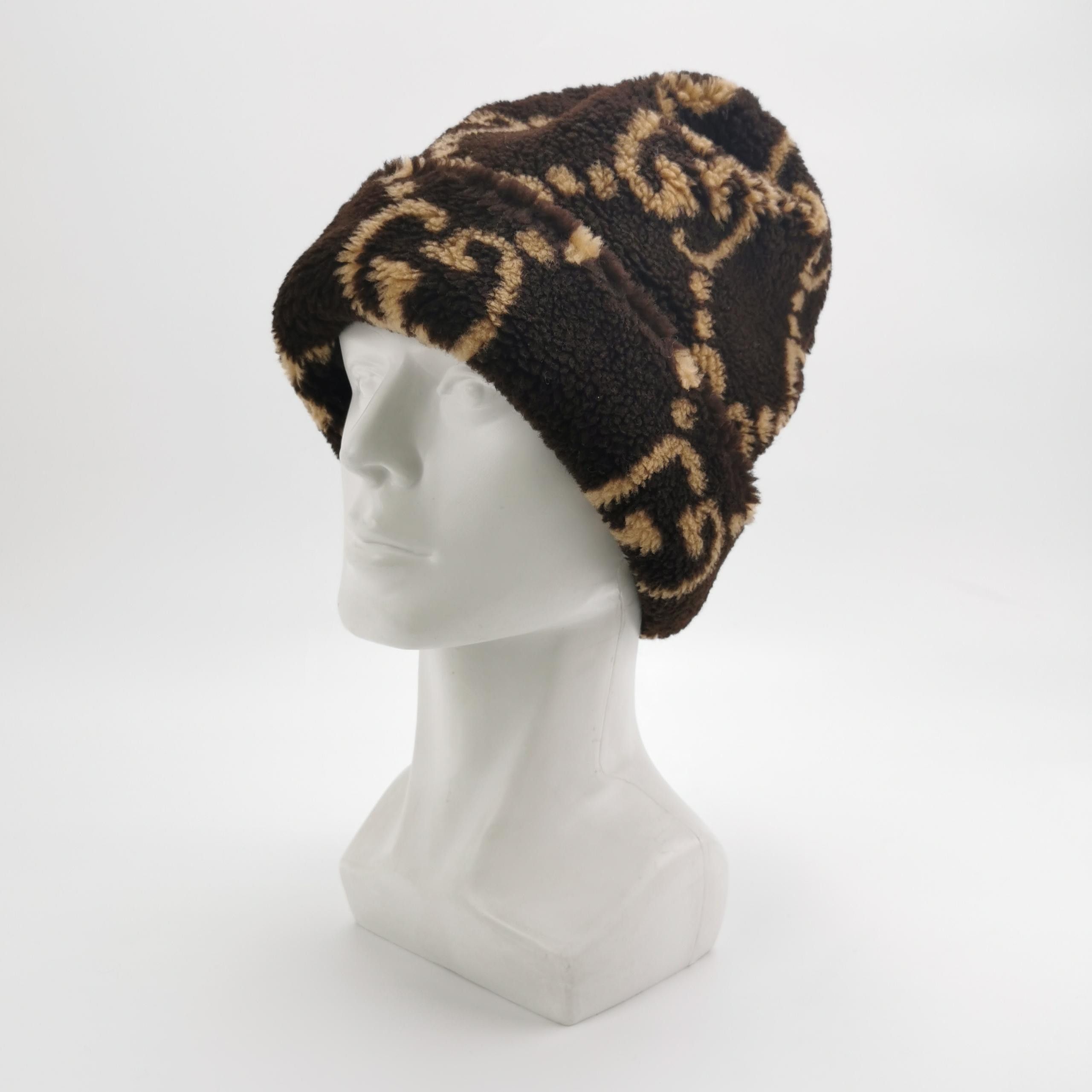 Gucci Gucci GG Logo Wool Blend Bucket Hat Size M Size ONE SIZE - 2 Thumbnail