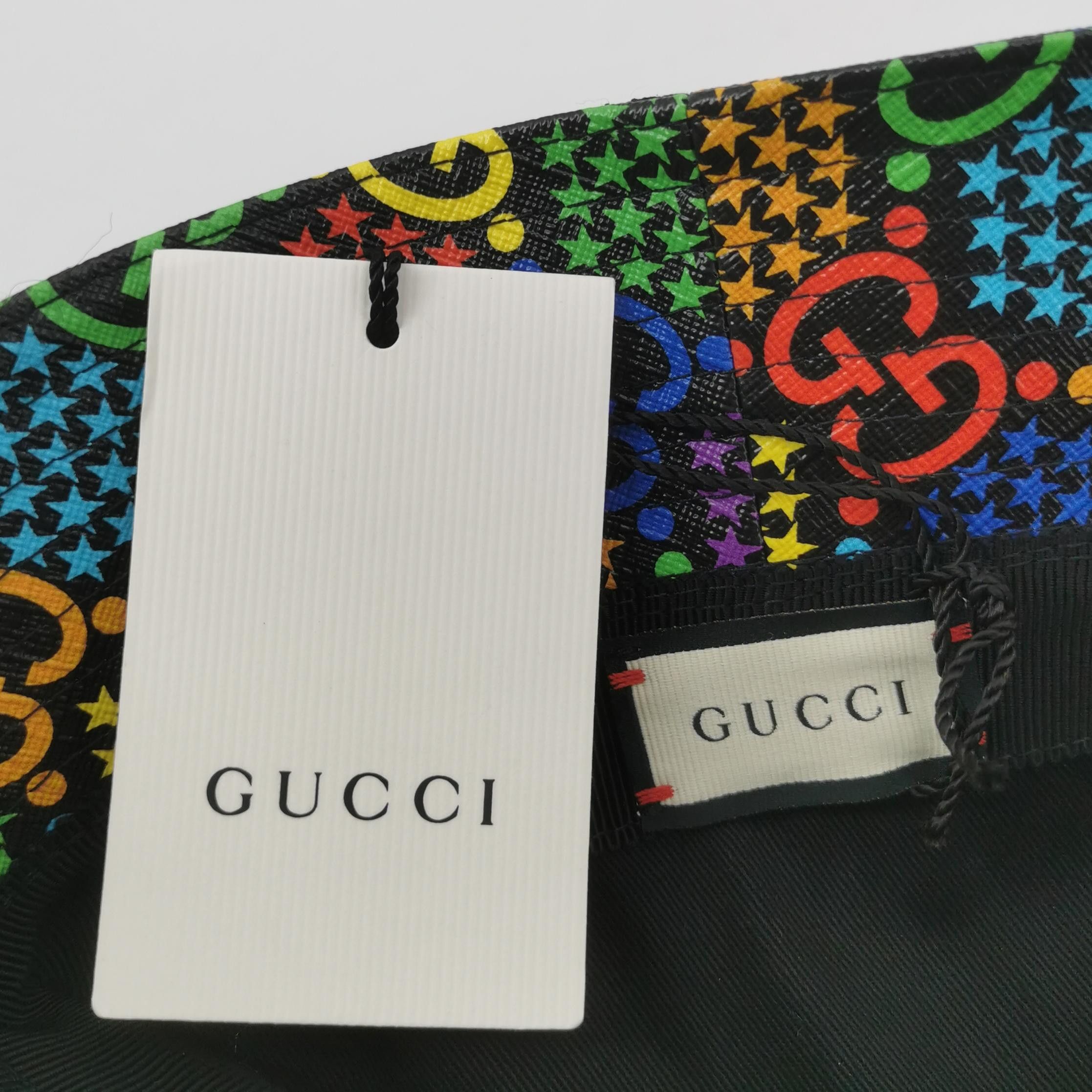 Gucci Gucci Psychedelic Monogram Bucket Hat Size L Size ONE SIZE - 4 Thumbnail