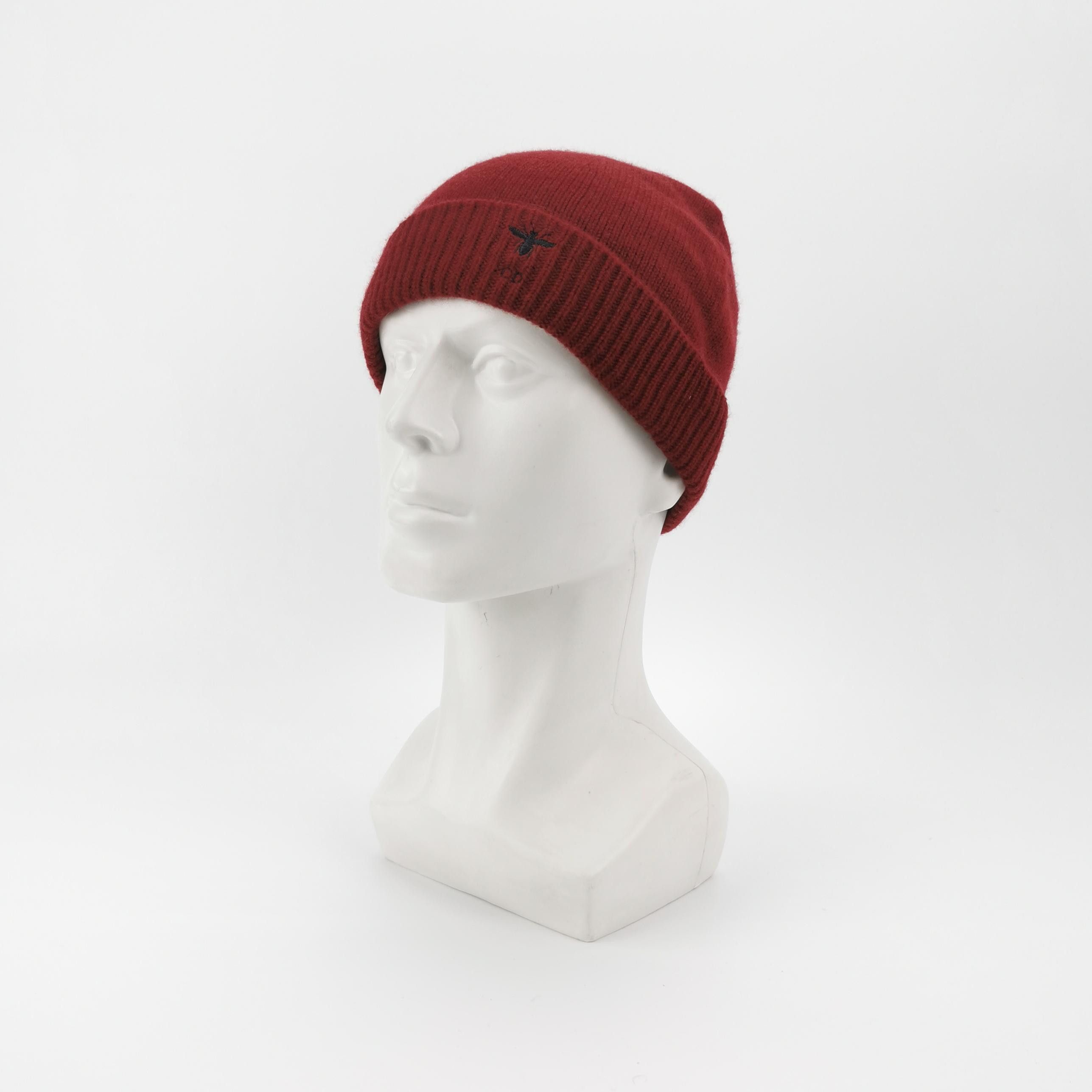 Dior Dior Bee Logo Cashmere Beanie ONE SIZE Size ONE SIZE - 2 Thumbnail