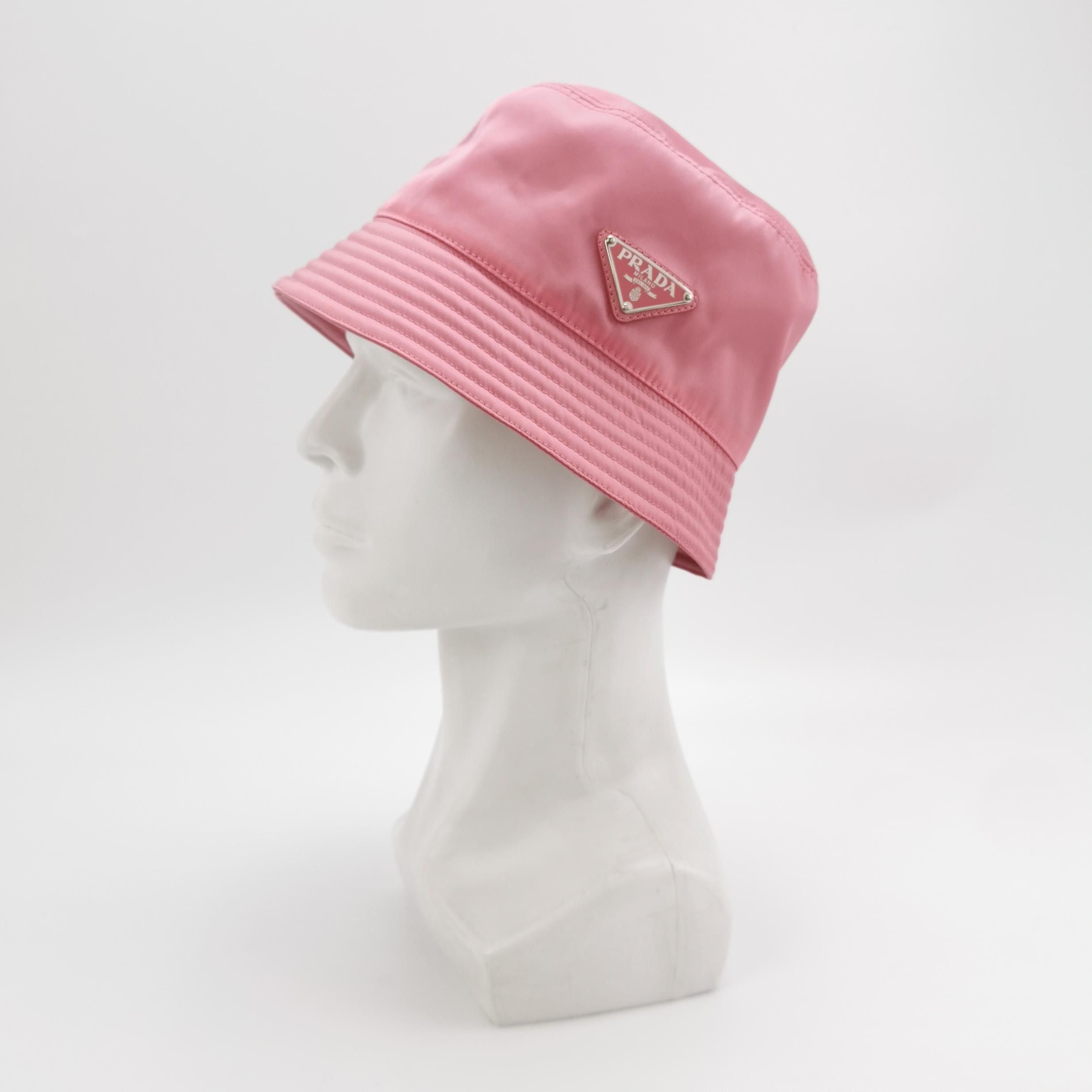 Prada Prada Logo Nylon Bucket Hat Size S Size ONE SIZE - 2 Thumbnail