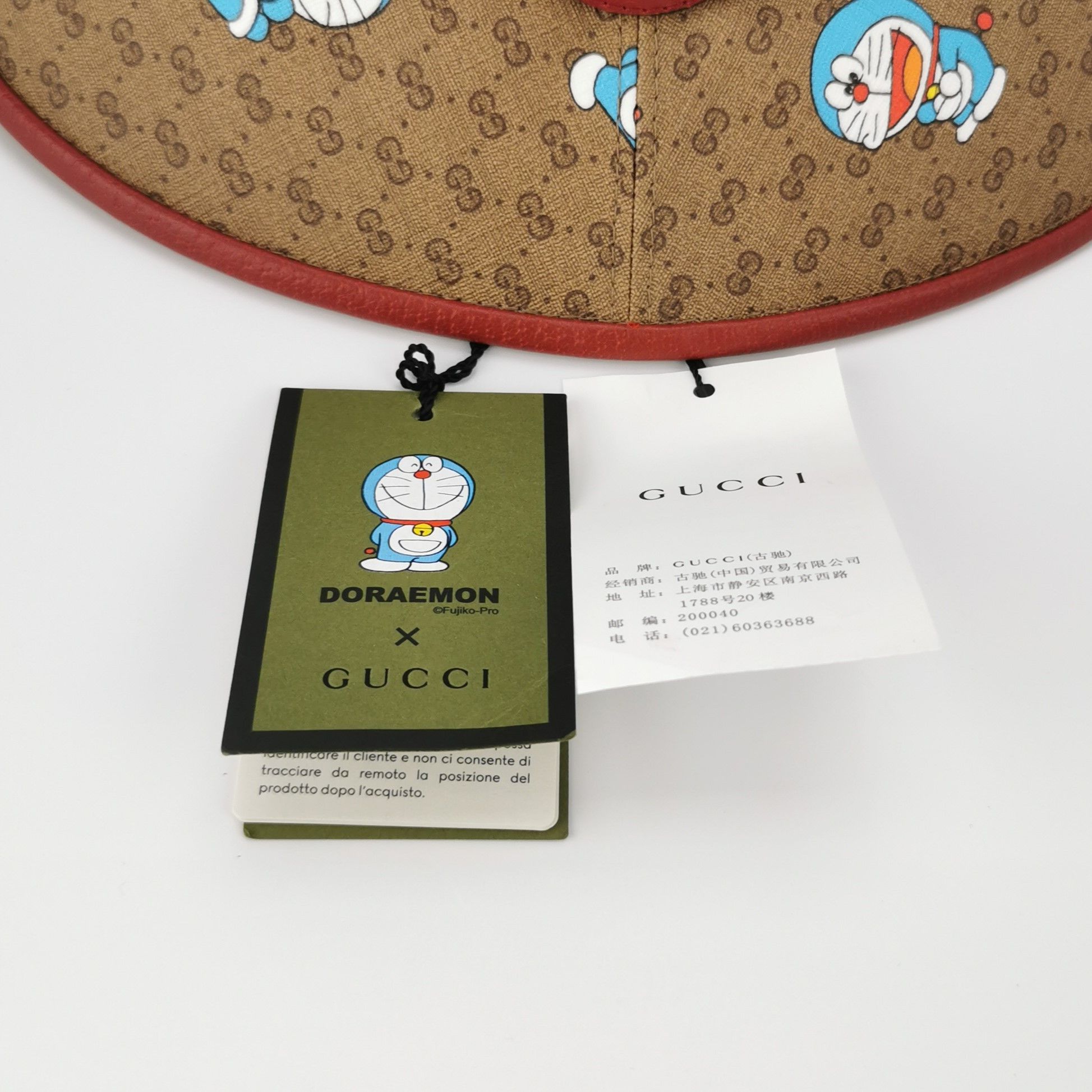 Gucci Gucci x Doraemon GG Bucket Hat ONE SIZE Size ONE SIZE - 6 Thumbnail