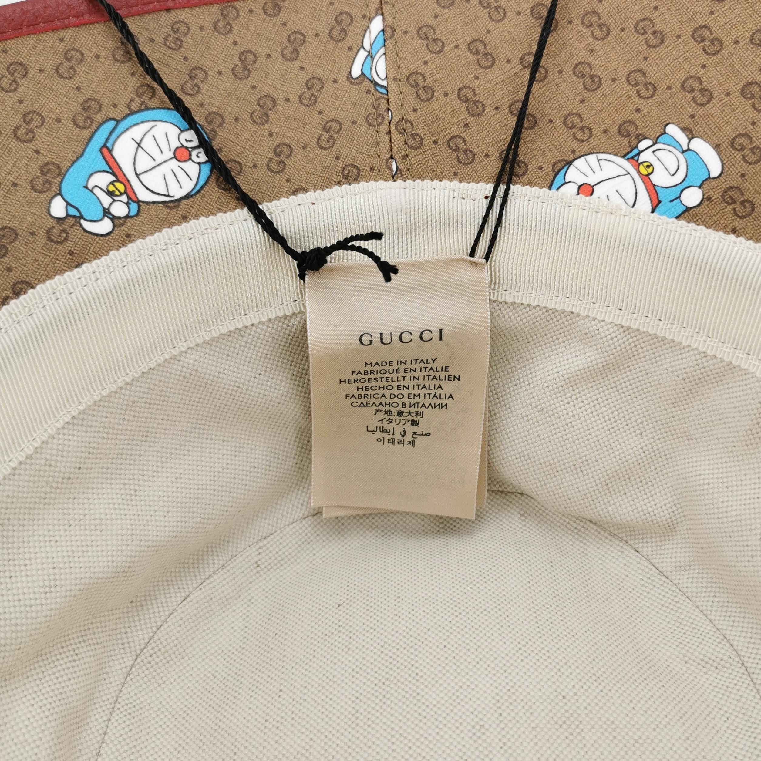Gucci Gucci x Doraemon GG Bucket Hat ONE SIZE Size ONE SIZE - 5 Thumbnail