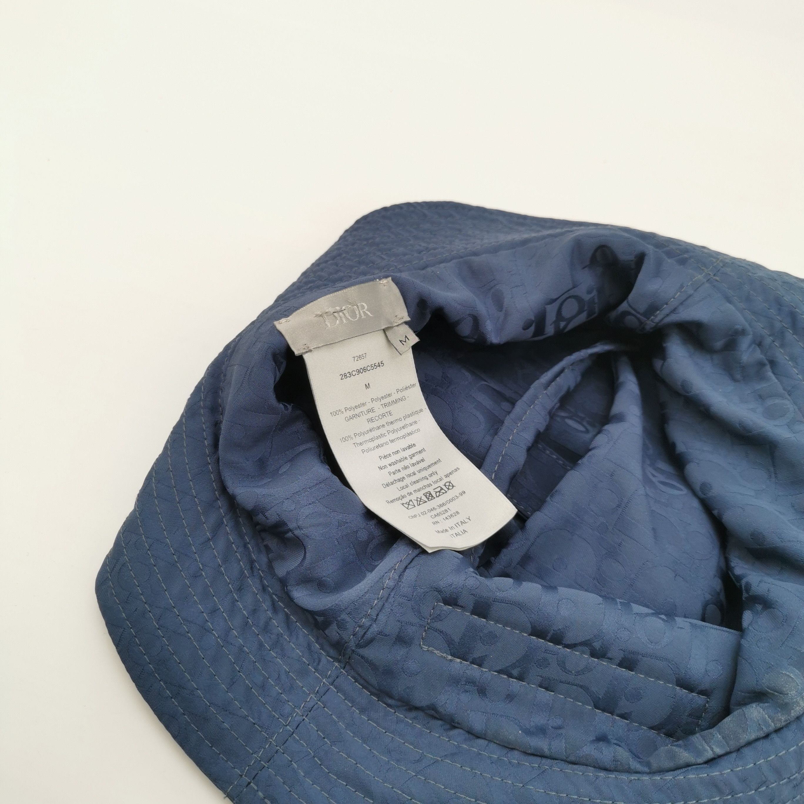 Dior Dior x Parley Oblique Bucket Hat Size M Size ONE SIZE - 7 Thumbnail