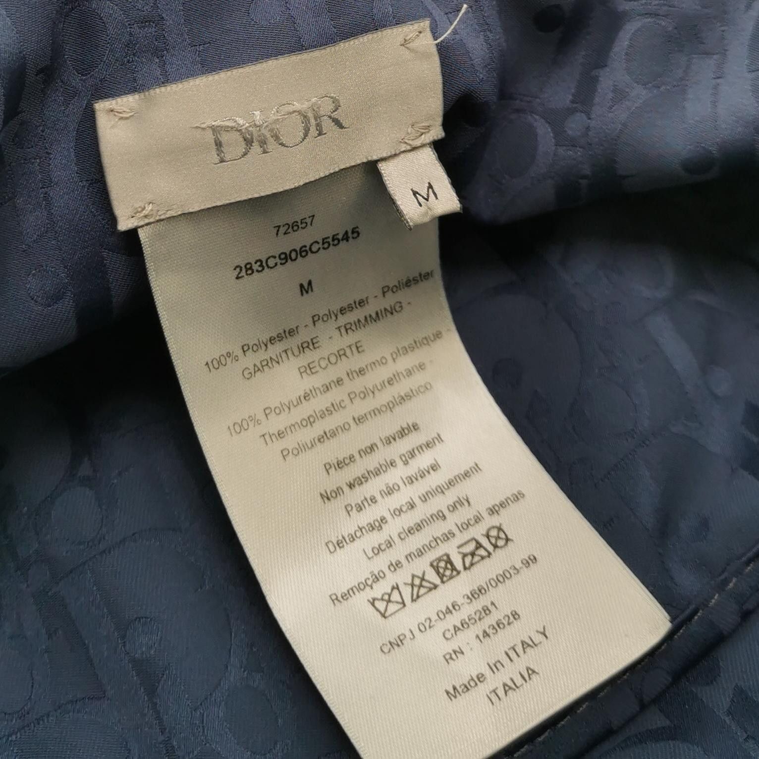 Dior Dior x Parley Oblique Bucket Hat Size M Size ONE SIZE - 4 Thumbnail