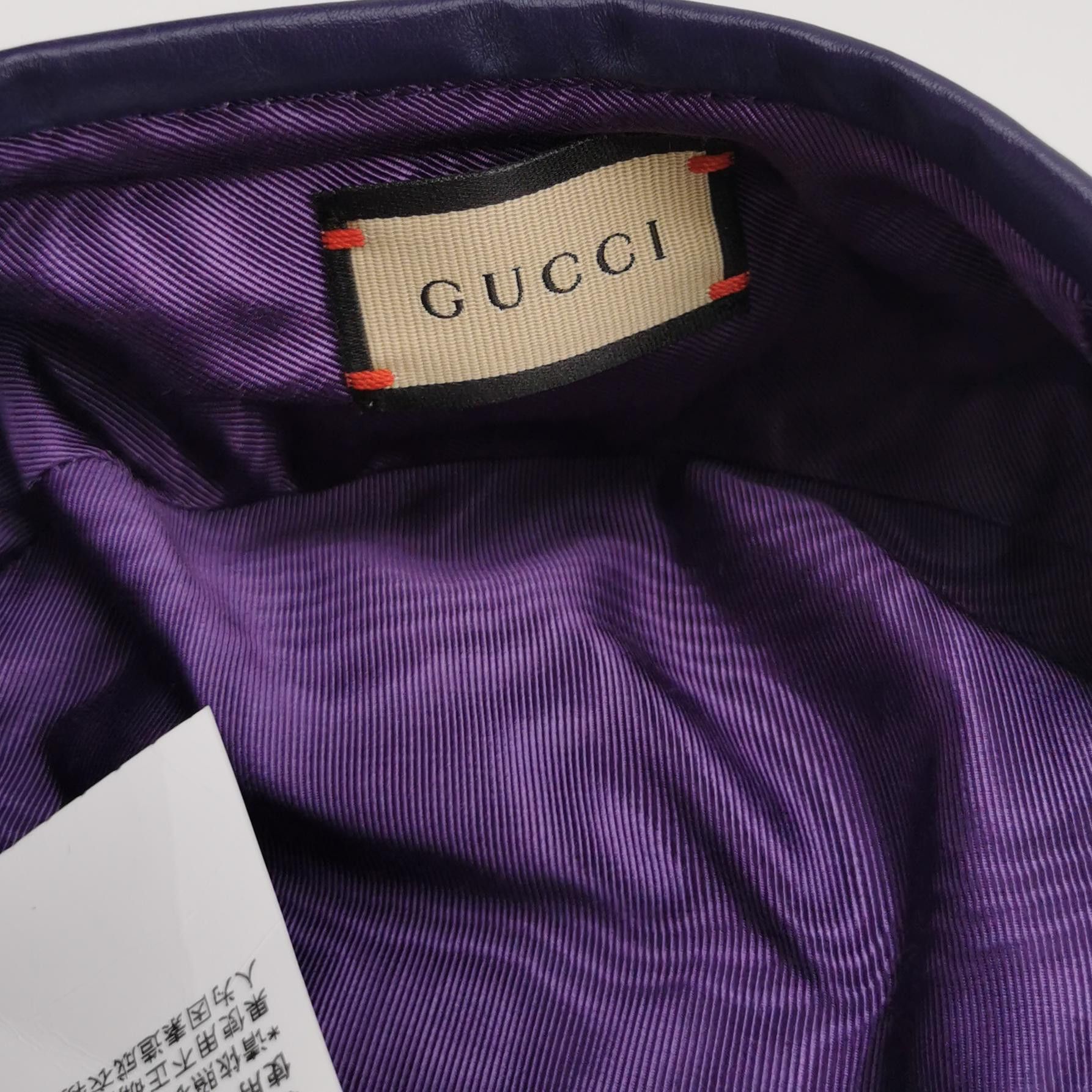 Gucci Gucci Multicolor Tweed Beret Hat Size XL Size ONE SIZE - 4 Thumbnail