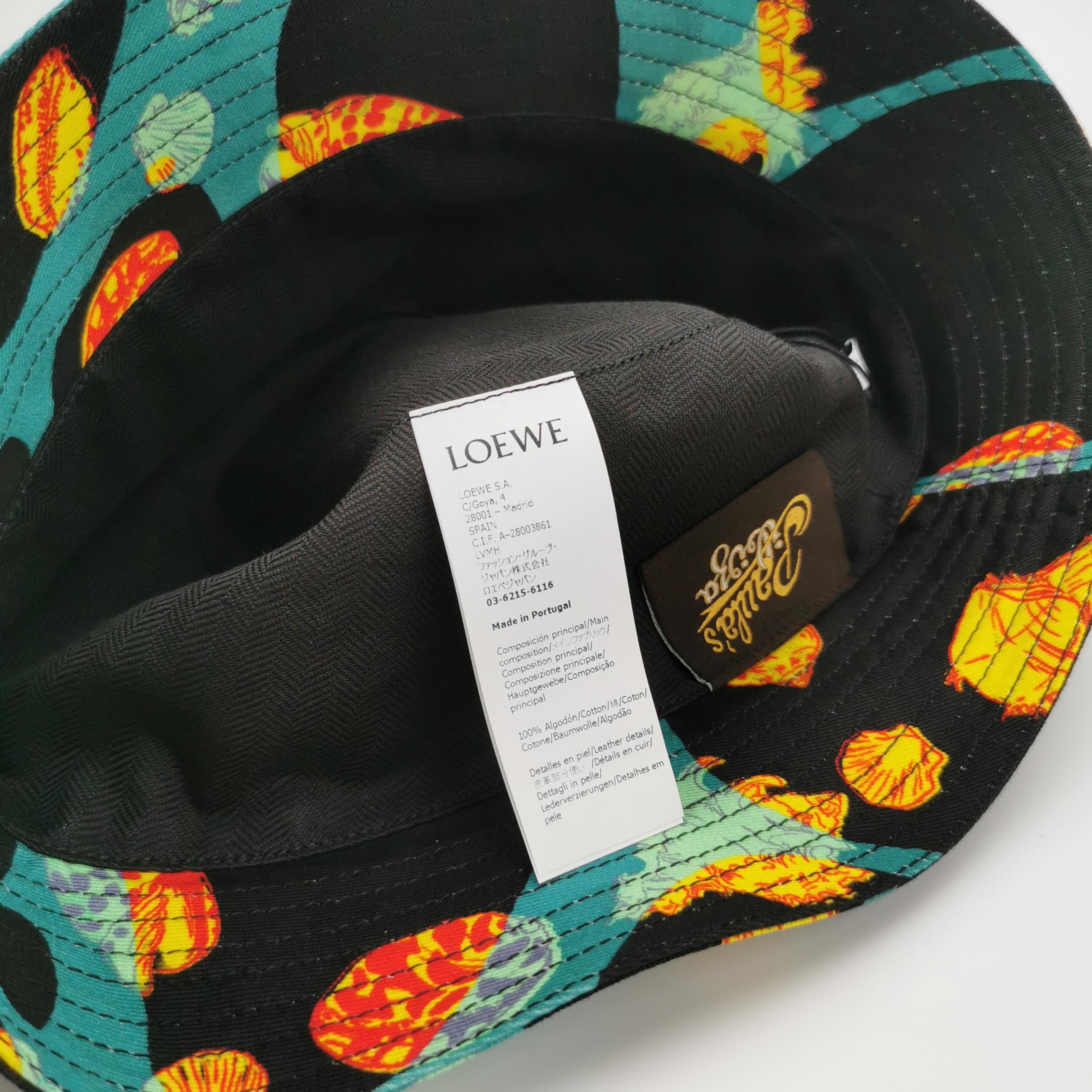 Loewe Loewe x Paula's Ibiza Shell Print Bucket Hat Size 59 Size ONE SIZE - 5 Thumbnail