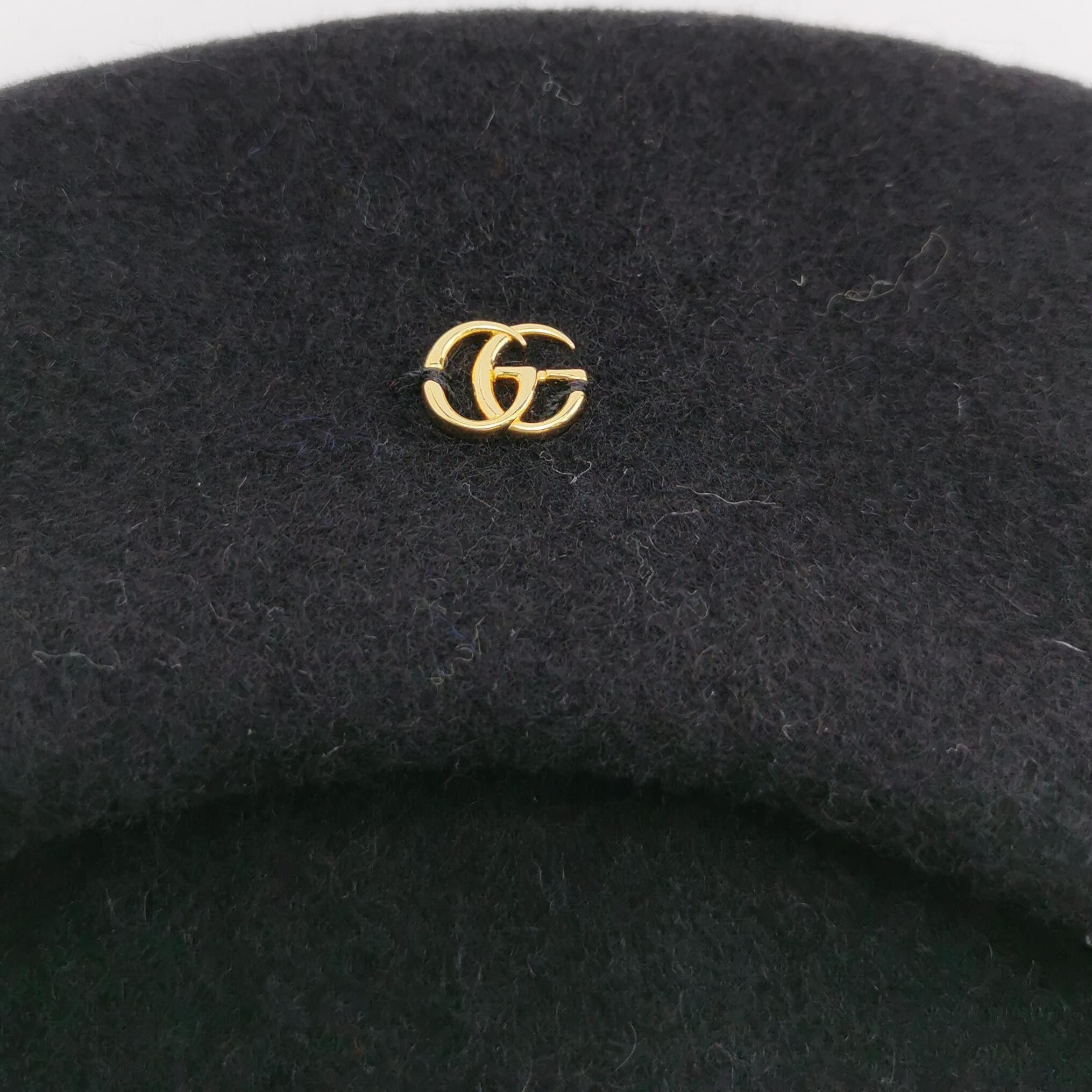 Gucci Gucci Double G Wool Beret Size ONE SIZE Size ONE SIZE - 4 Thumbnail