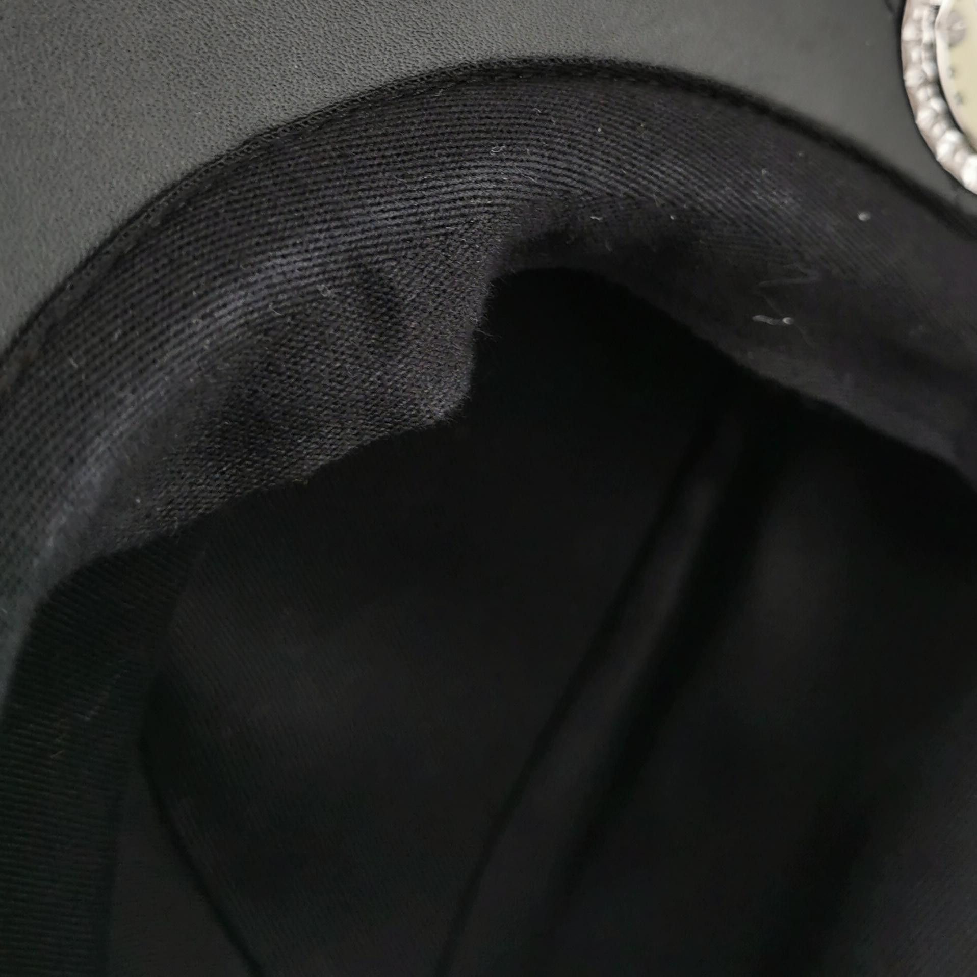 Burberry Burberry Bottle Cap Detail Leather Baseball Cap Size S Size ONE SIZE - 6 Thumbnail