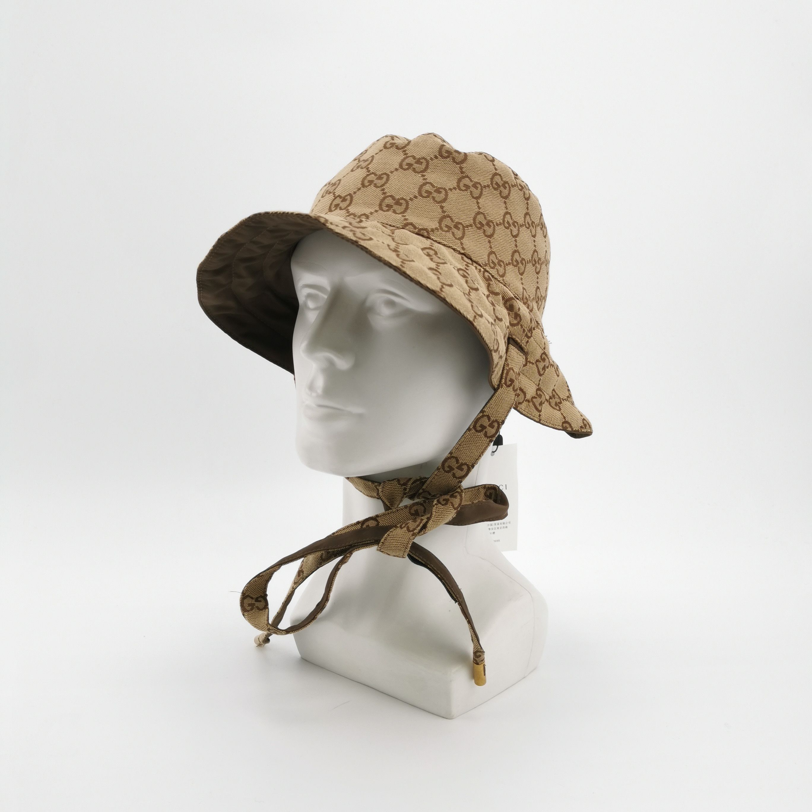 Gucci Gucci GG Supreme Reversible Bucket Hat Size M Size ONE SIZE - 2 Thumbnail