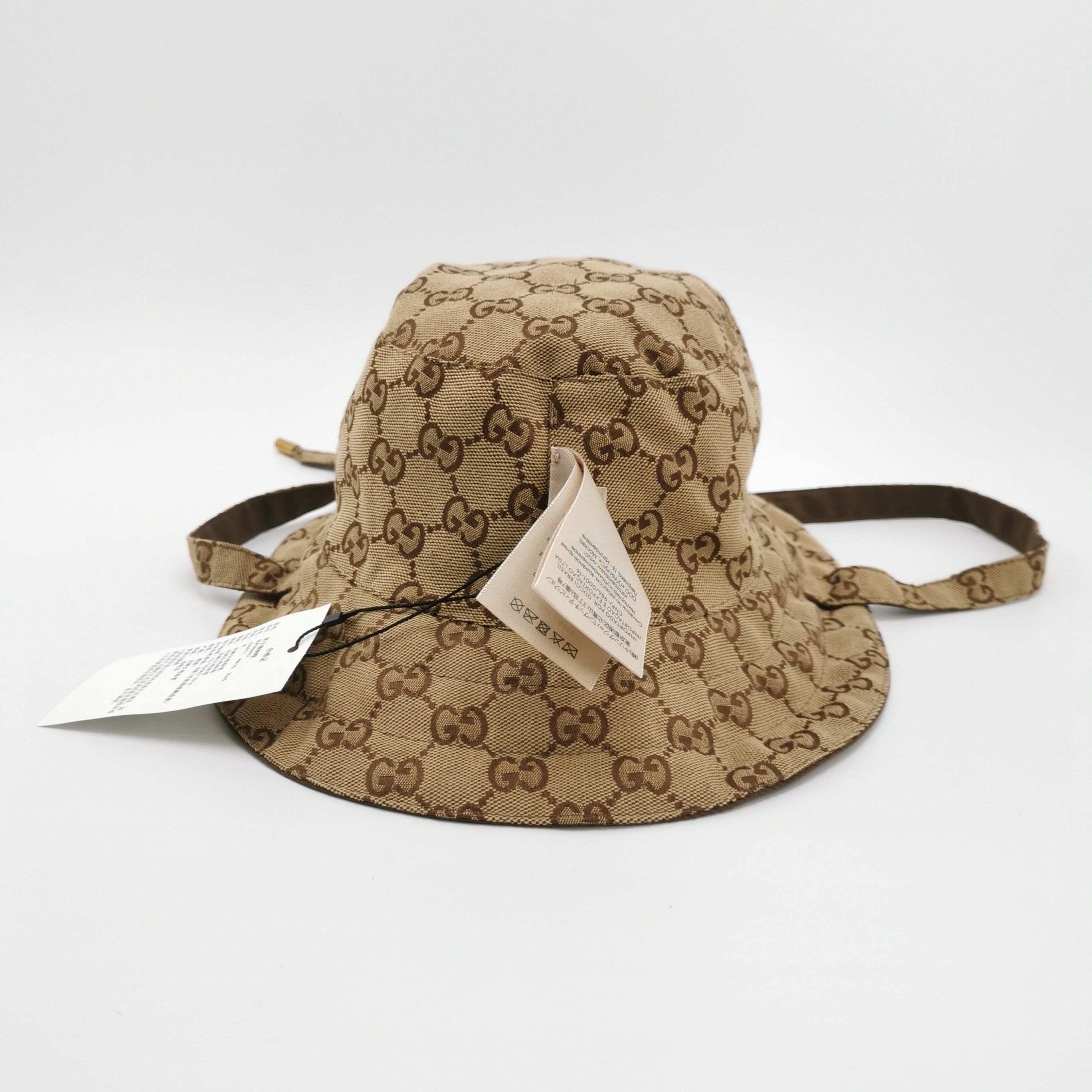 Gucci Gucci GG Supreme Reversible Bucket Hat Size M Size ONE SIZE - 3 Thumbnail