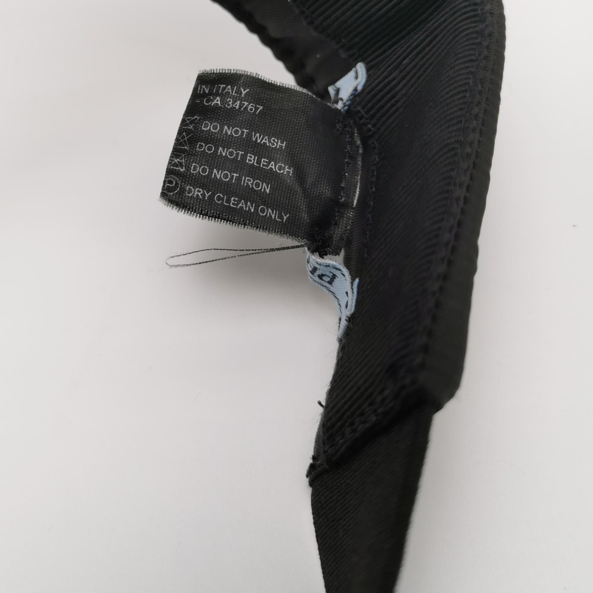 Prada Prada Nylon Logo Visor Hat Size S Size ONE SIZE - 5 Thumbnail