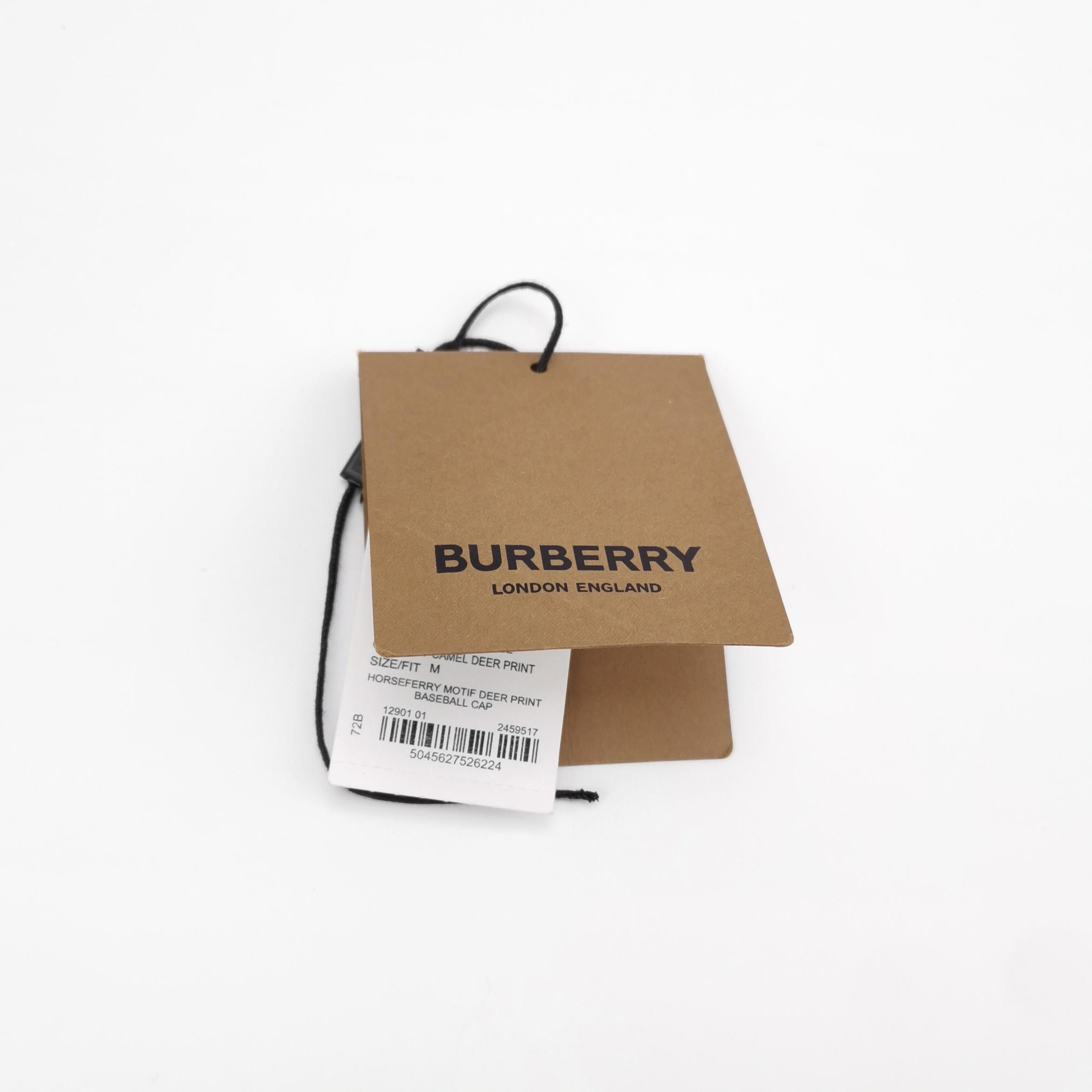 Burberry Burberry Deer Print Baseball Cap Size M Size ONE SIZE - 6 Thumbnail