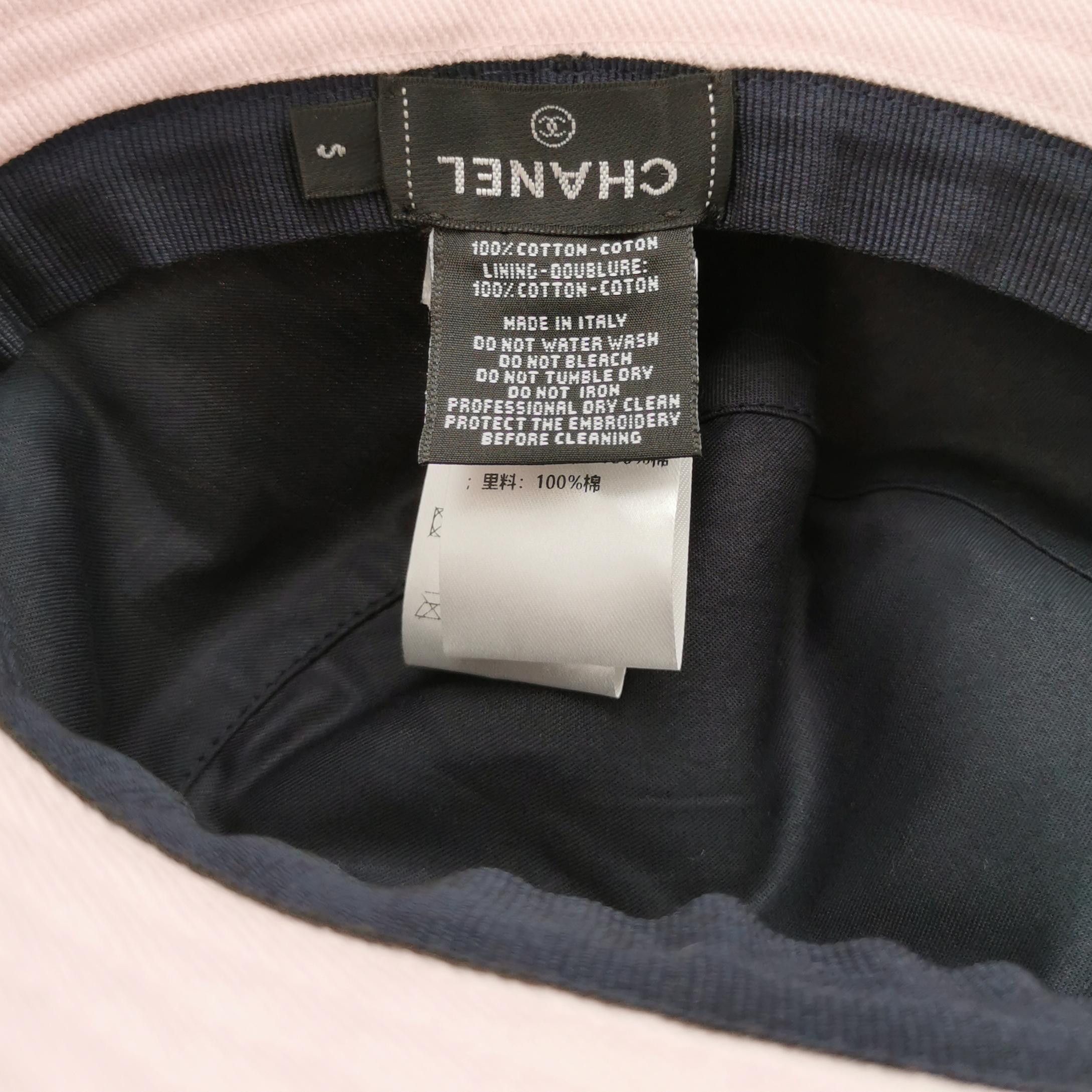 Chanel Chanel Embroidered Logo Bucket Hat Size S Size ONE SIZE - 5 Thumbnail