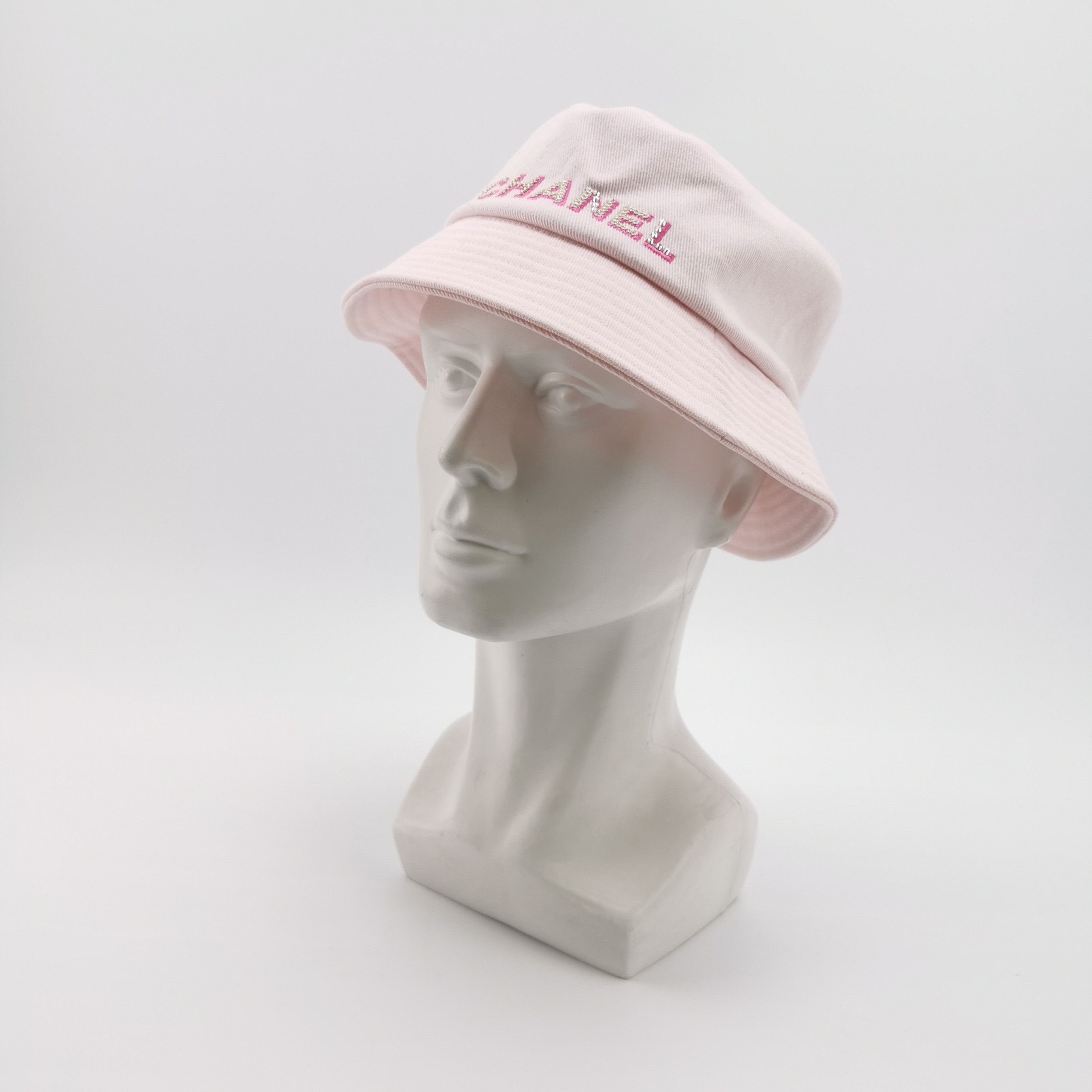 Chanel Chanel Embroidered Logo Bucket Hat Size S Size ONE SIZE - 2 Thumbnail