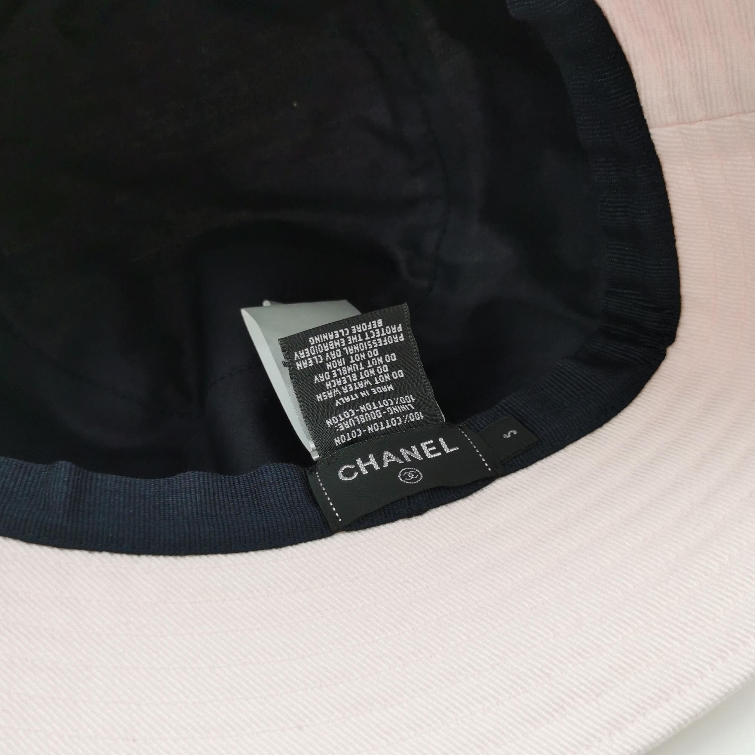 Chanel Chanel Embroidered Logo Bucket Hat Size S Size ONE SIZE - 4 Thumbnail